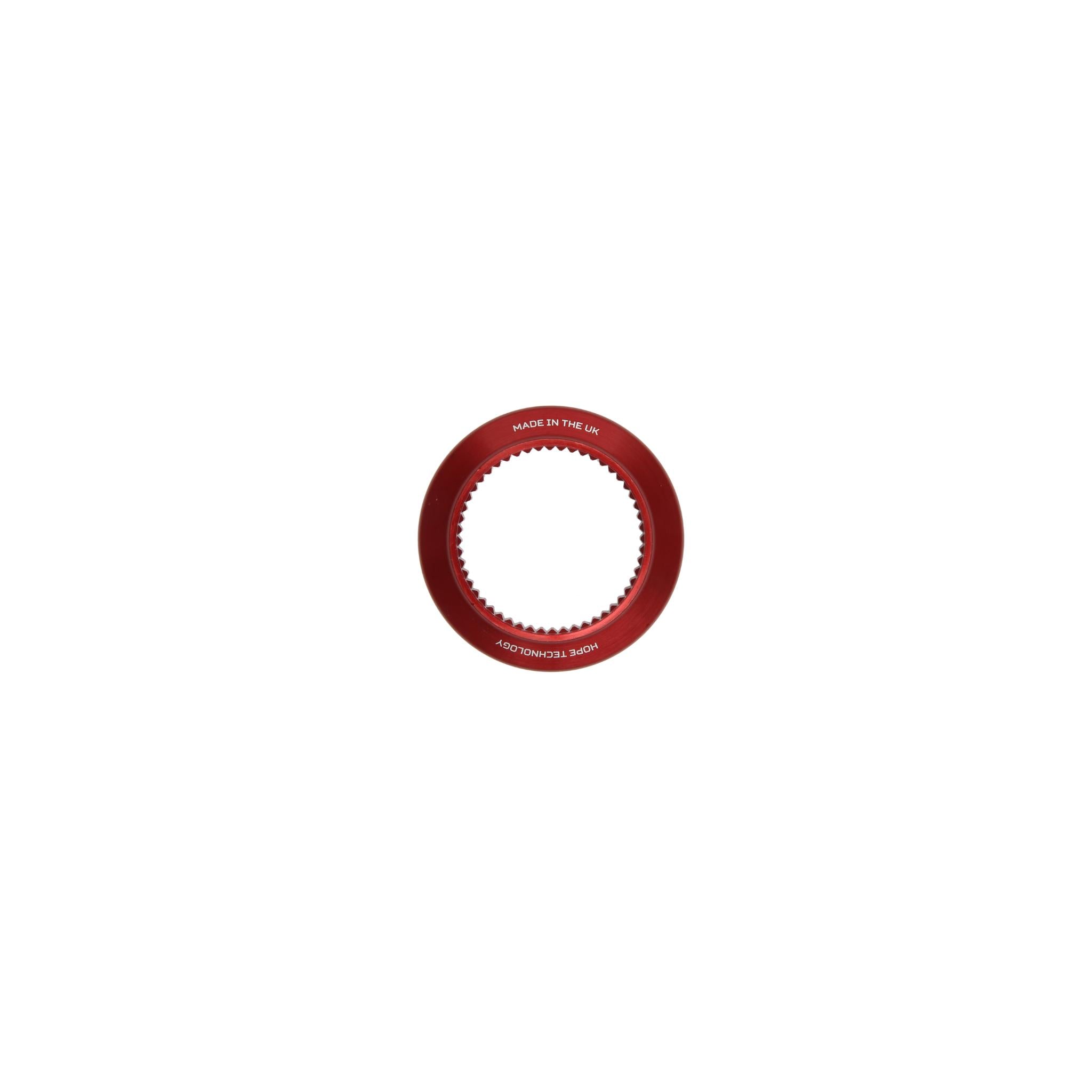 Centre Lock To 6 Bolt Adaptor Red