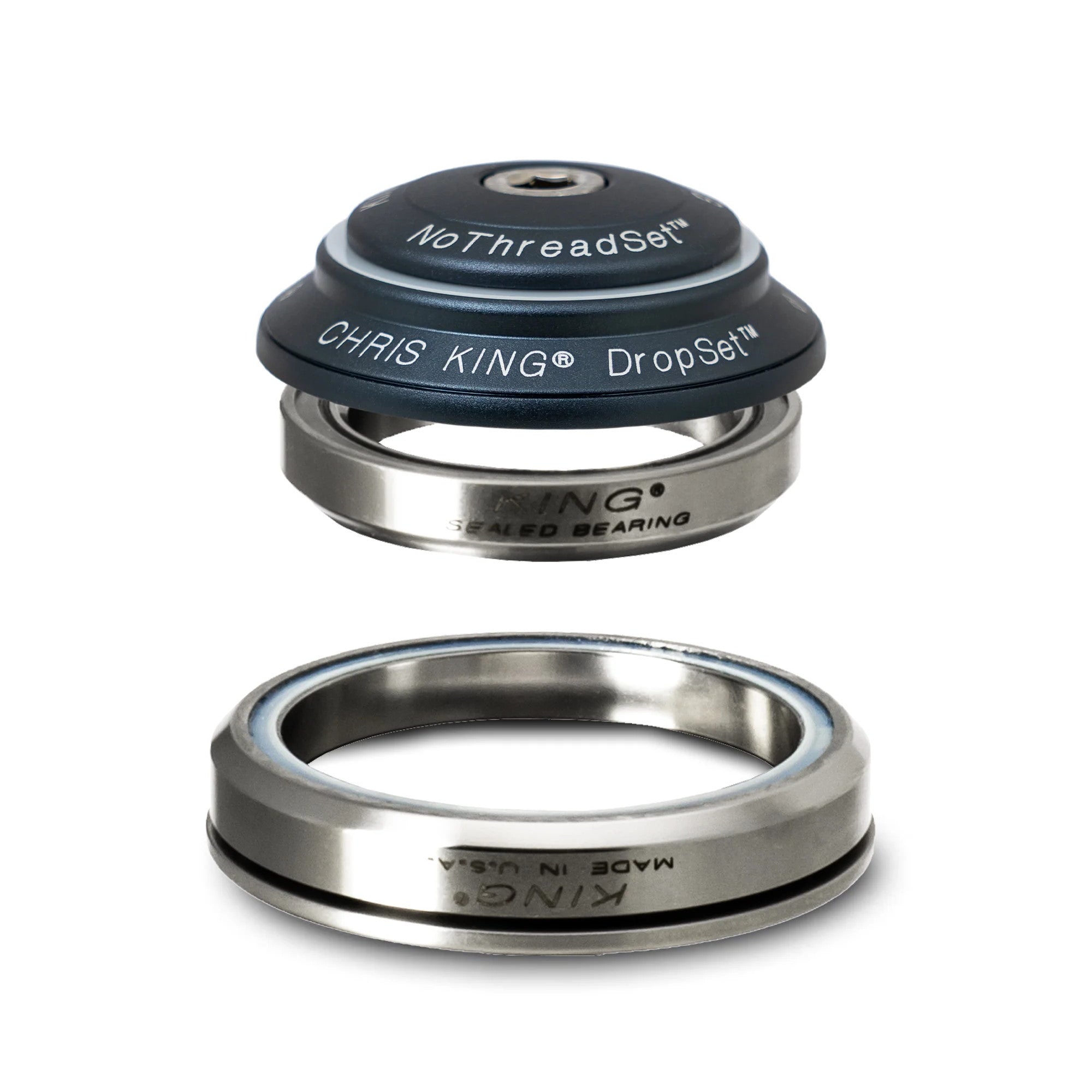 Chris King Dropset 2 42/52 Headset Midnight / 1-1/8 Inch - 1-1/2 Inch