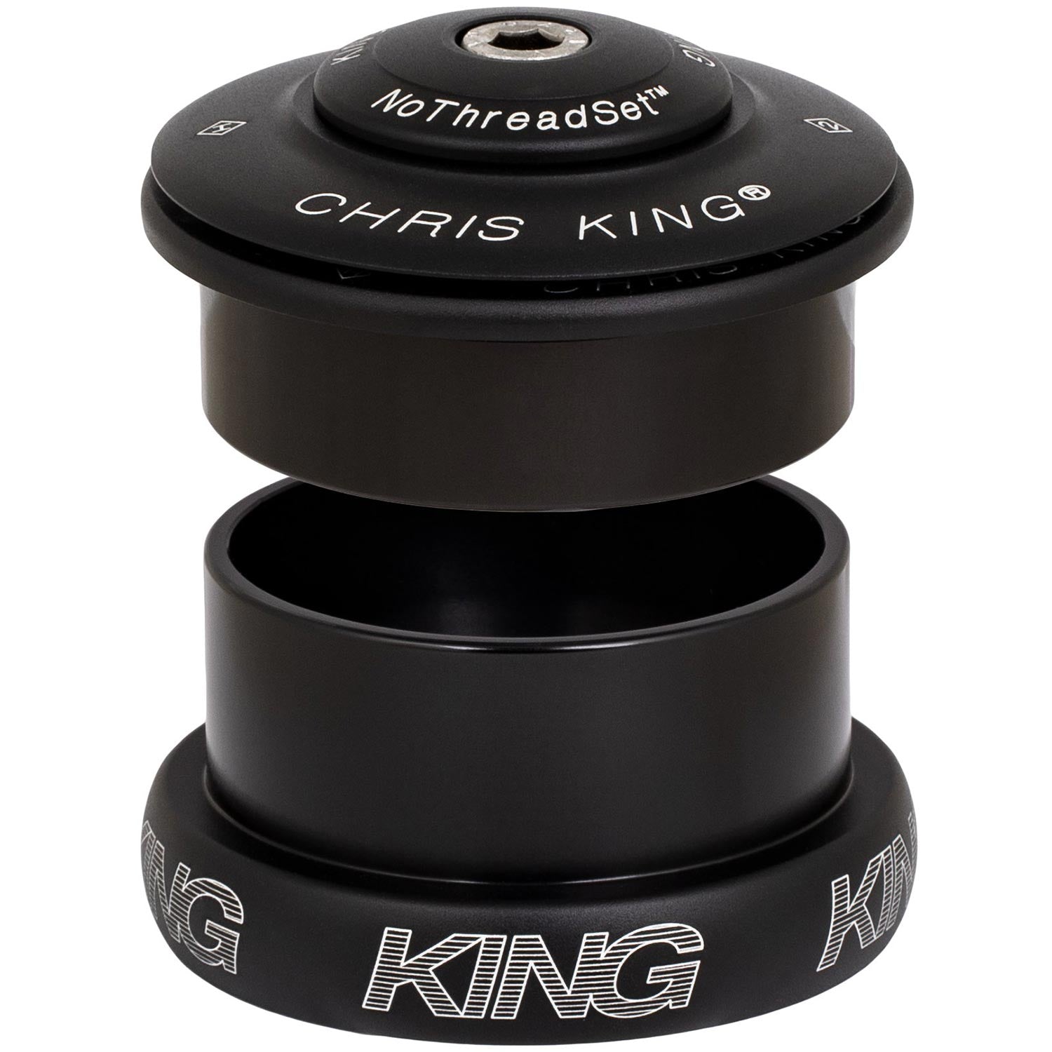 Chris King Inset 5 ZS49/EC49 Headset Matte Black / 1-1/8 Inch - 1-1/2 Inch
