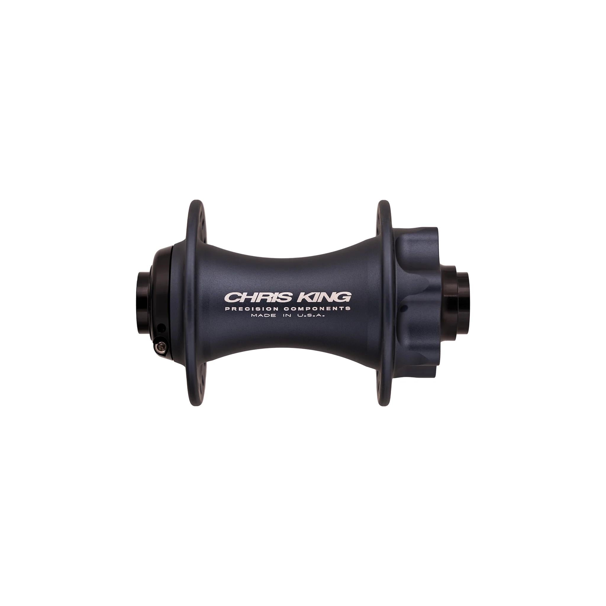 Chris King MTB Boost 6-Bolt Front Hub - 110x15mm Midnight / 28H - Steel Bearings