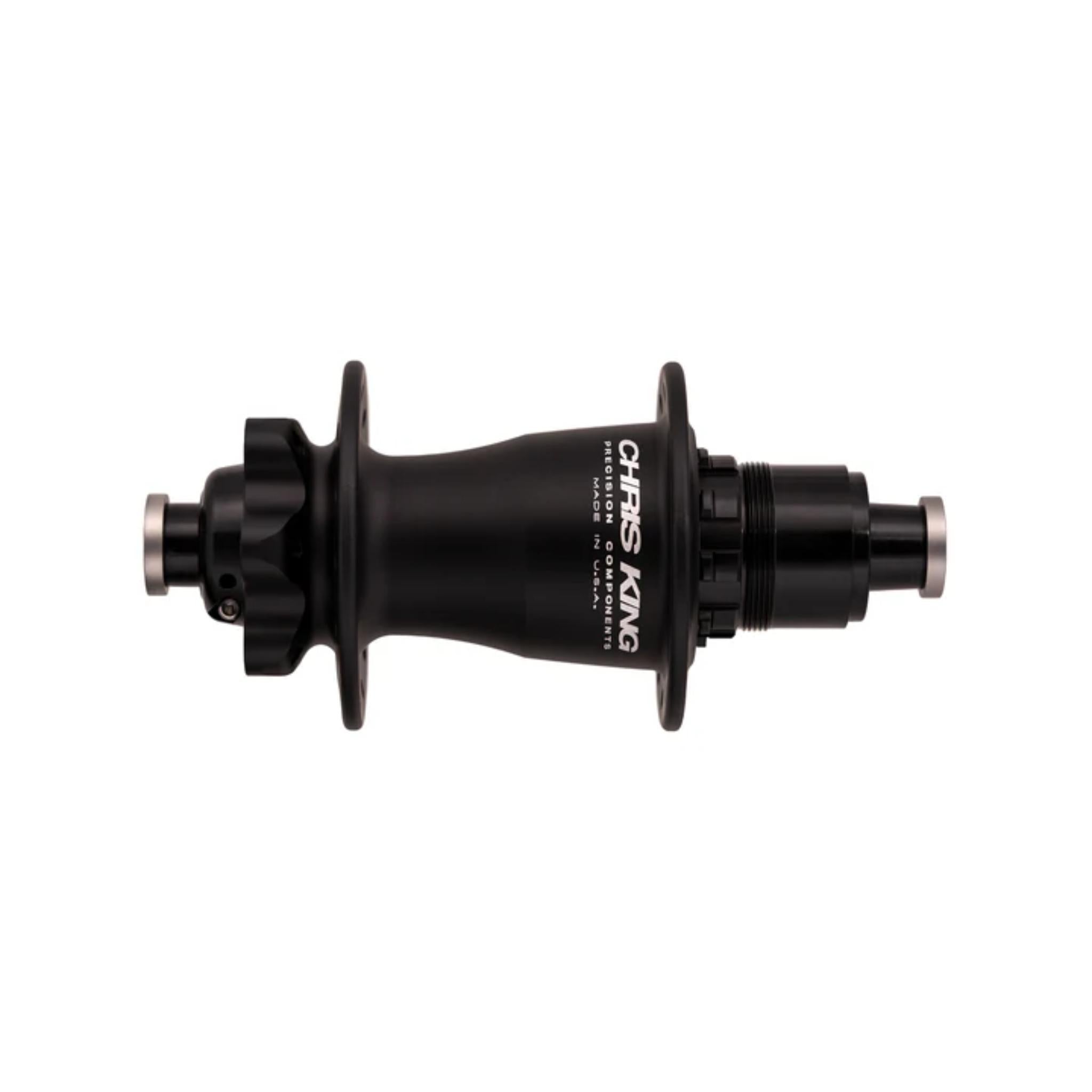 Chris King MTB Boost 6-Bolt Rear Hub - Shimano HG Matte Black / 28H - Steel Bearings / Shimano HG