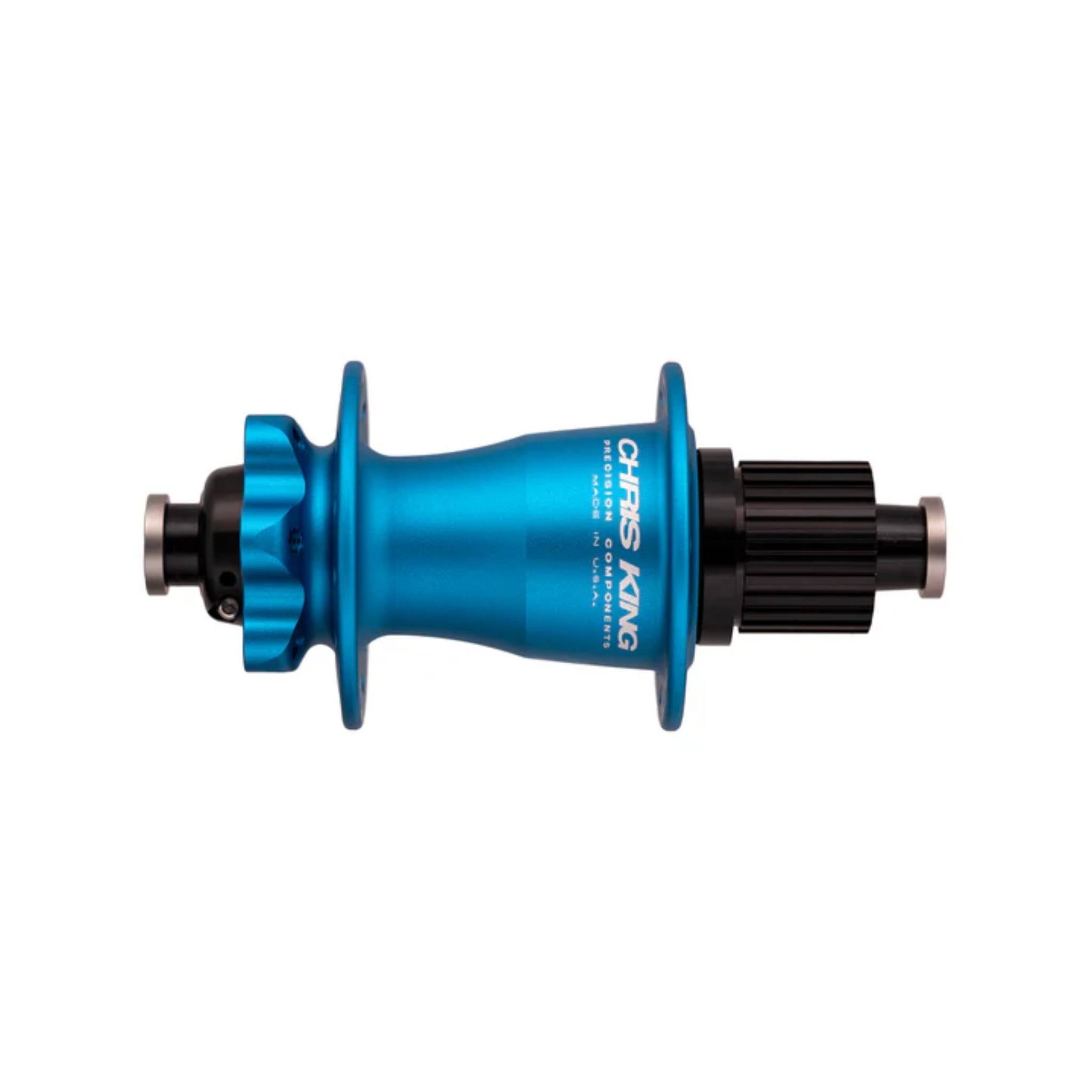 Chris King MTB Boost 6-Bolt Rear Hub - SRAM XD Matte Turquoise / 28H - Steel Bearings / SRAM XD