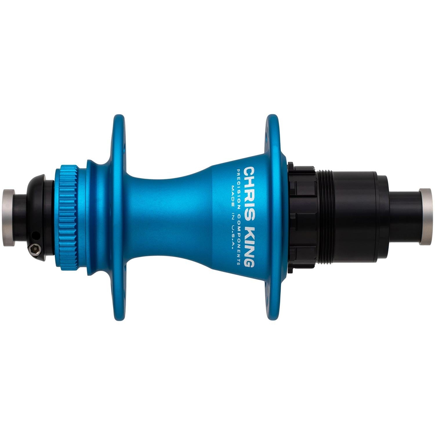 Chris King Road R45D Rear Hub - Shimano HG Matte Turquoise / 24H - Steel Bearings / Shimano HG