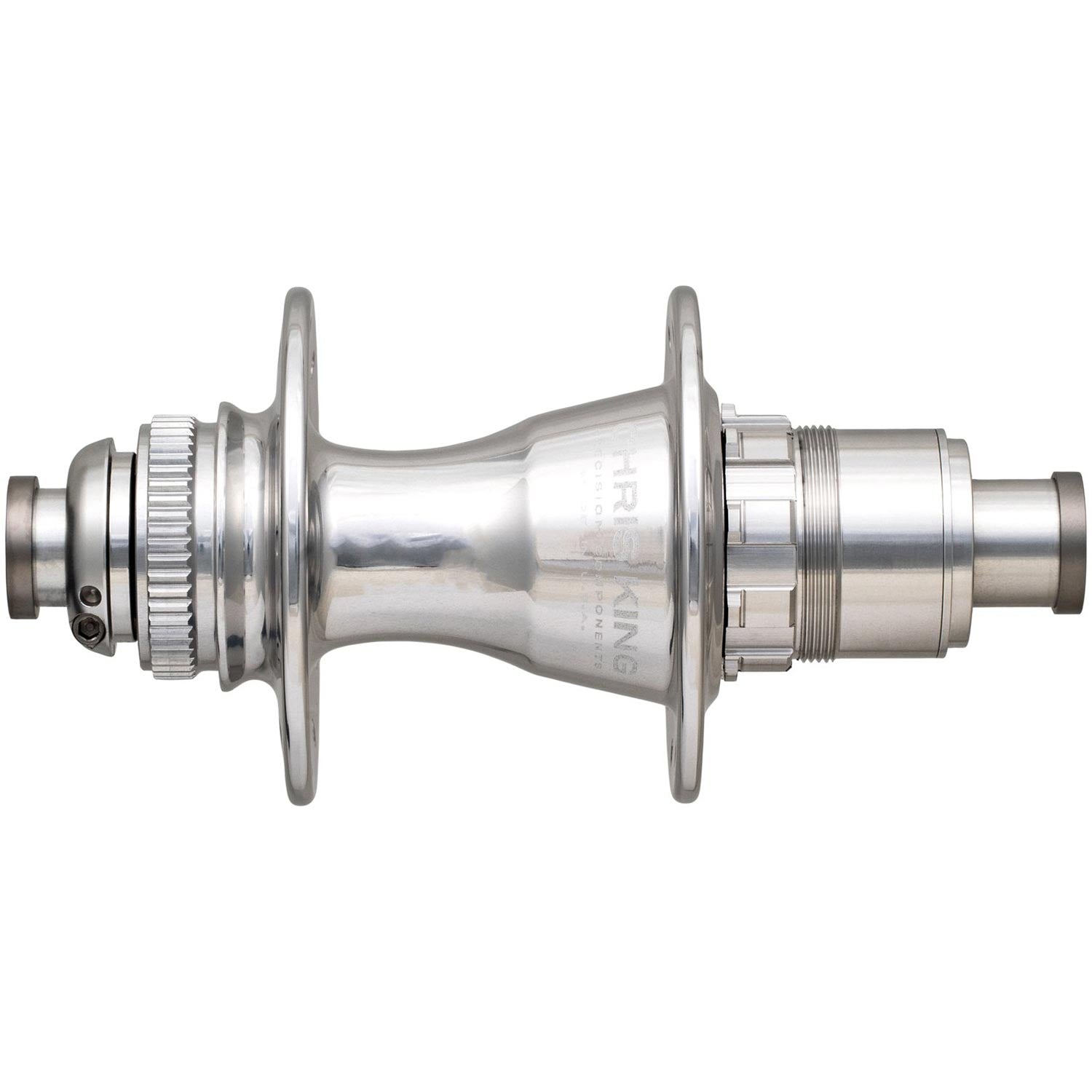 Chris King Road R45D Rear Hub - Shimano HG Silver / 24H - Steel Bearings / Shimano HG