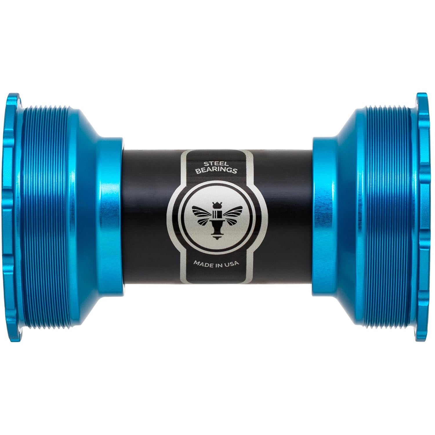 Chris King ThreadFit T47 24i Bottom Bracket Matte Turquoise / 86-92mm - Steel Bearings