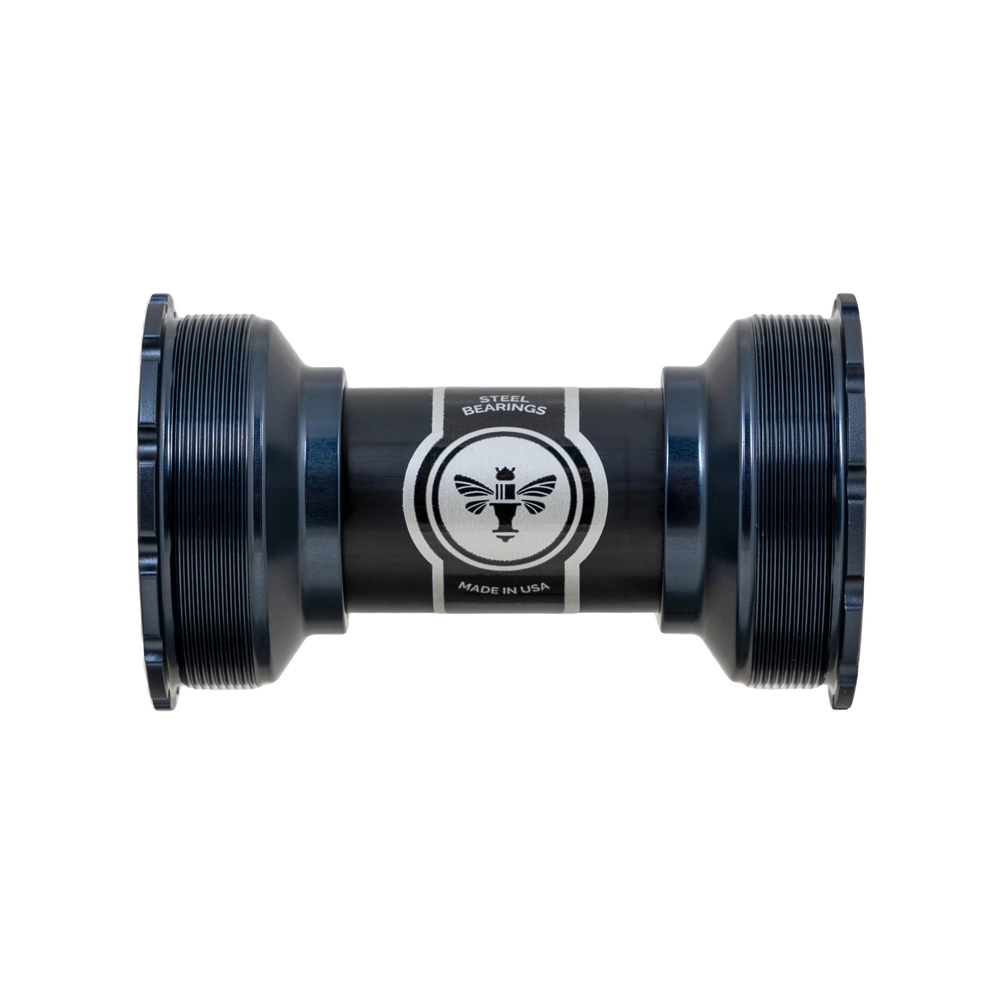 Chris King ThreadFit T47 24i Bottom Bracket Midnight / 86-92mm - Steel Bearings