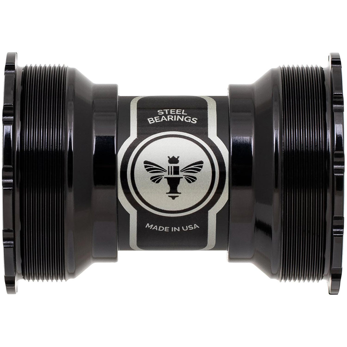 Chris King ThreadFit T47 30i Bottom Bracket Black / 68-92mm - Steel Bearings