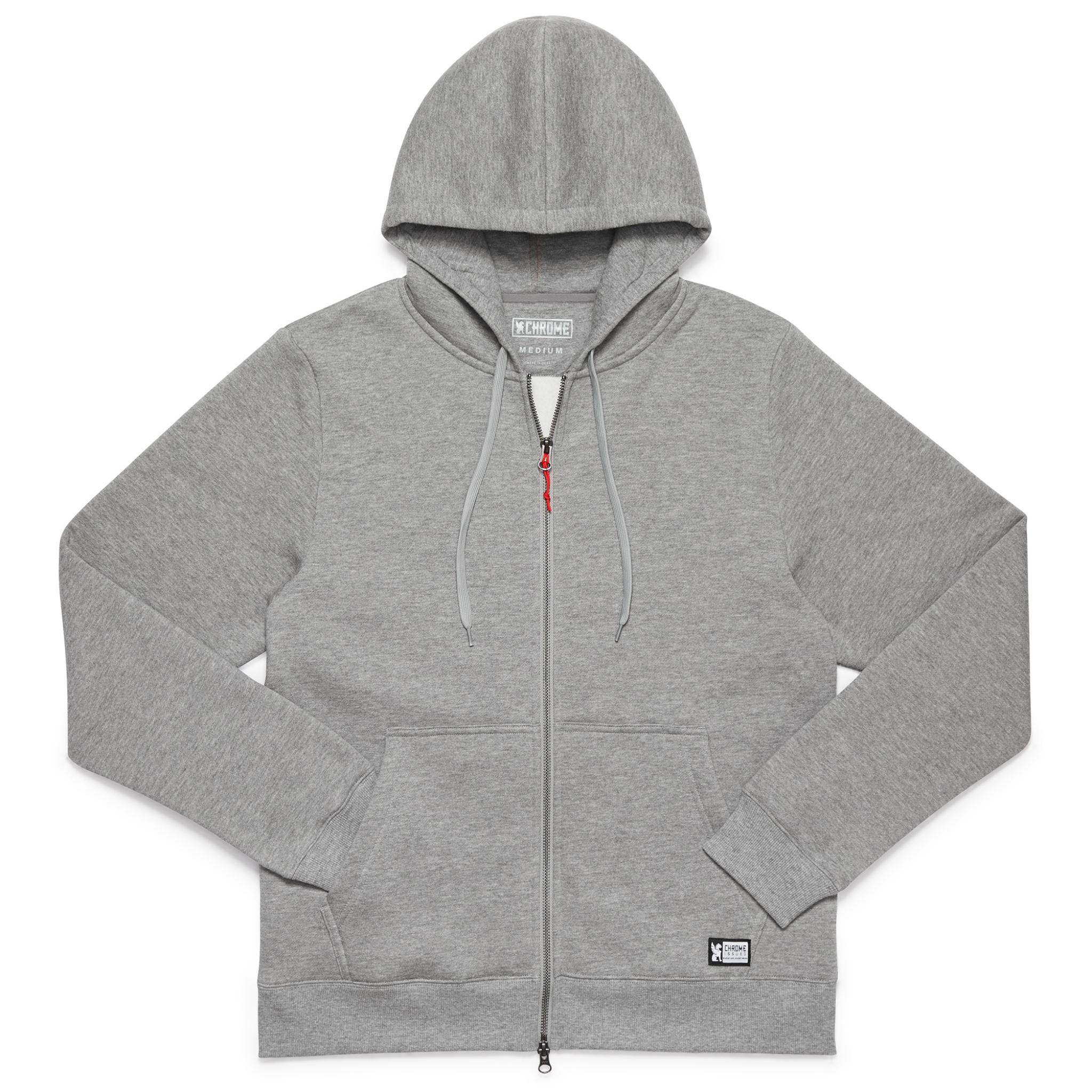 Chrome Chrome Issued Fleece Hoodie Castlerock Heather / S