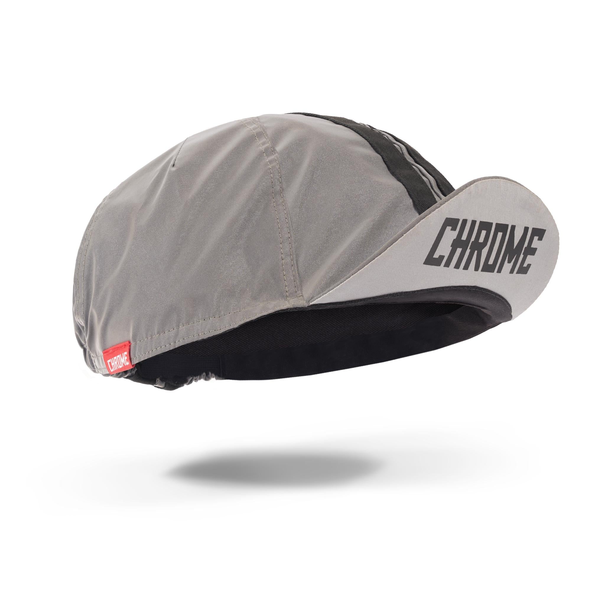 Chrome Cycling Cap Reflective
