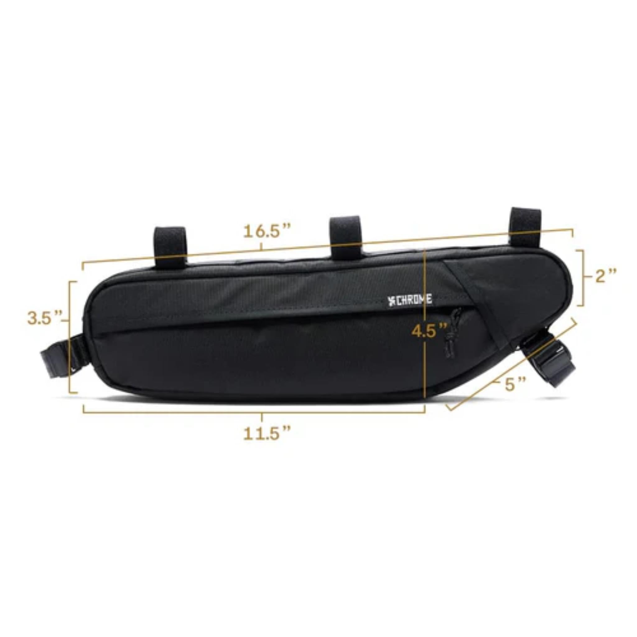 Chrome Holman Frame Bag Black / L/XL