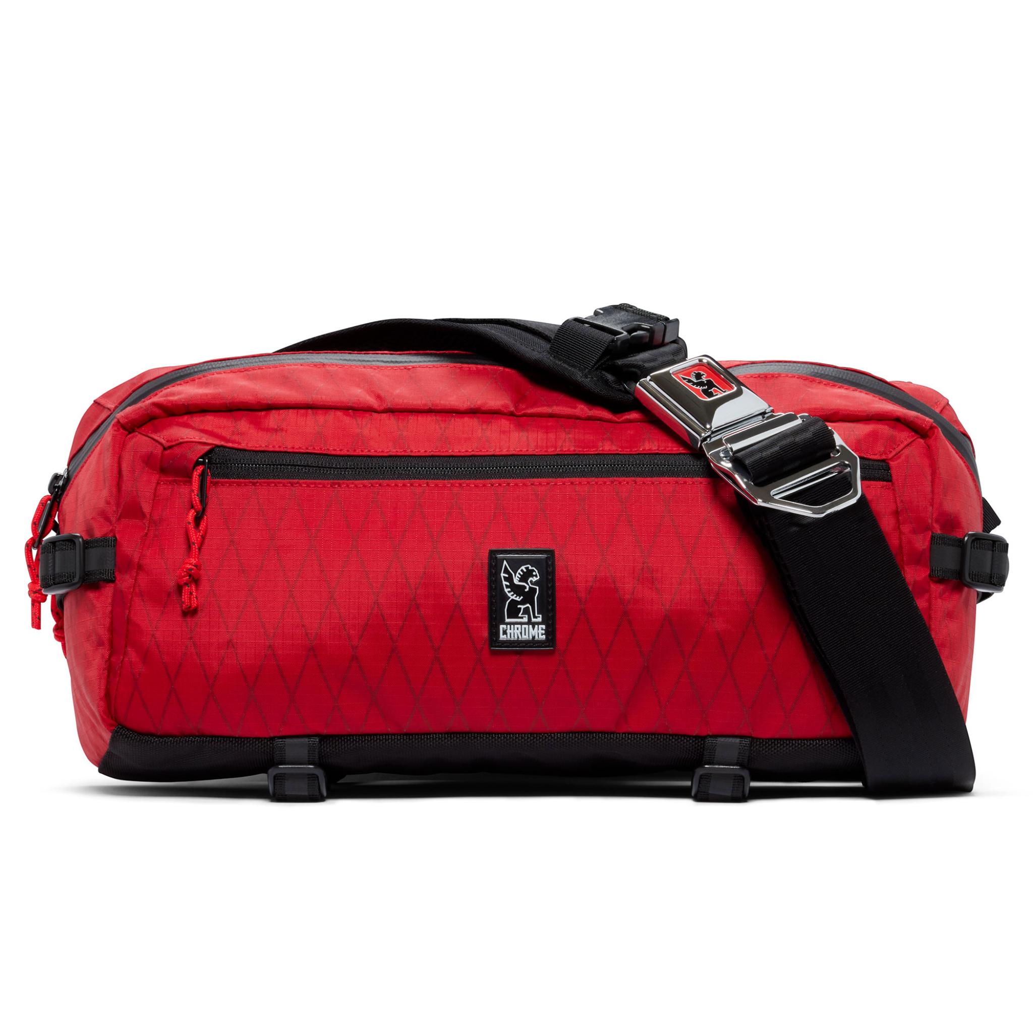 Chrome Kadet Messenger Bag Red X