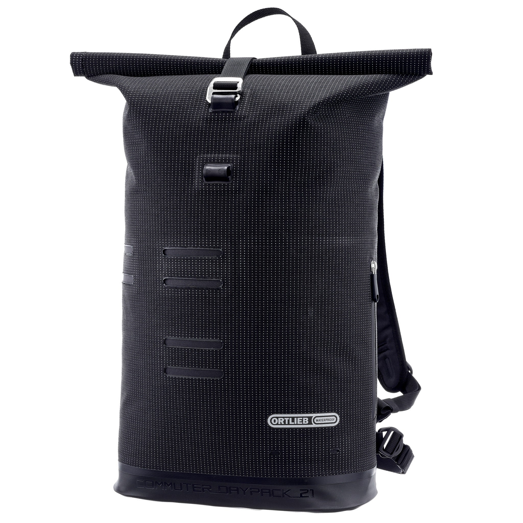 Commuter Daypack Pannier Bag Black Reflective / 21L