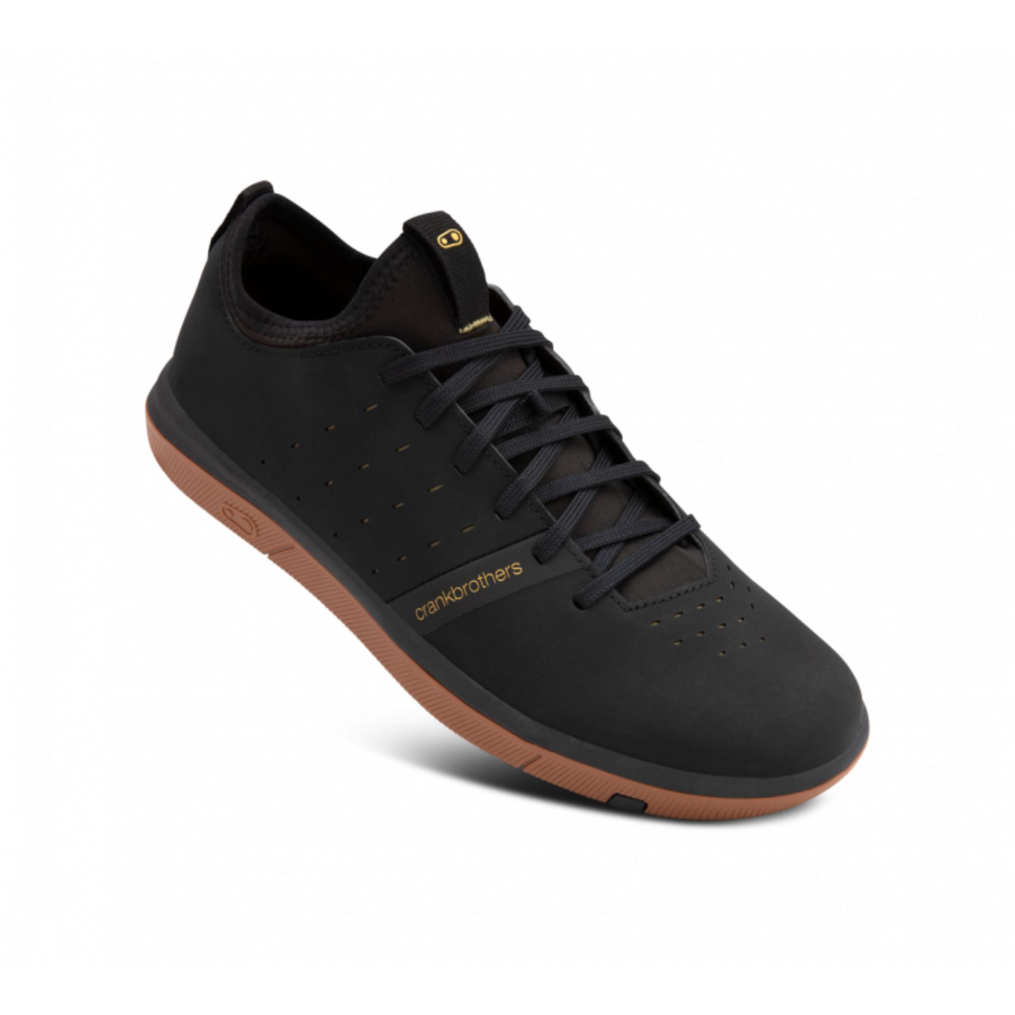 Crank Brothers Stamp Street Shoes Black/Gold / UK 2 / EU 35