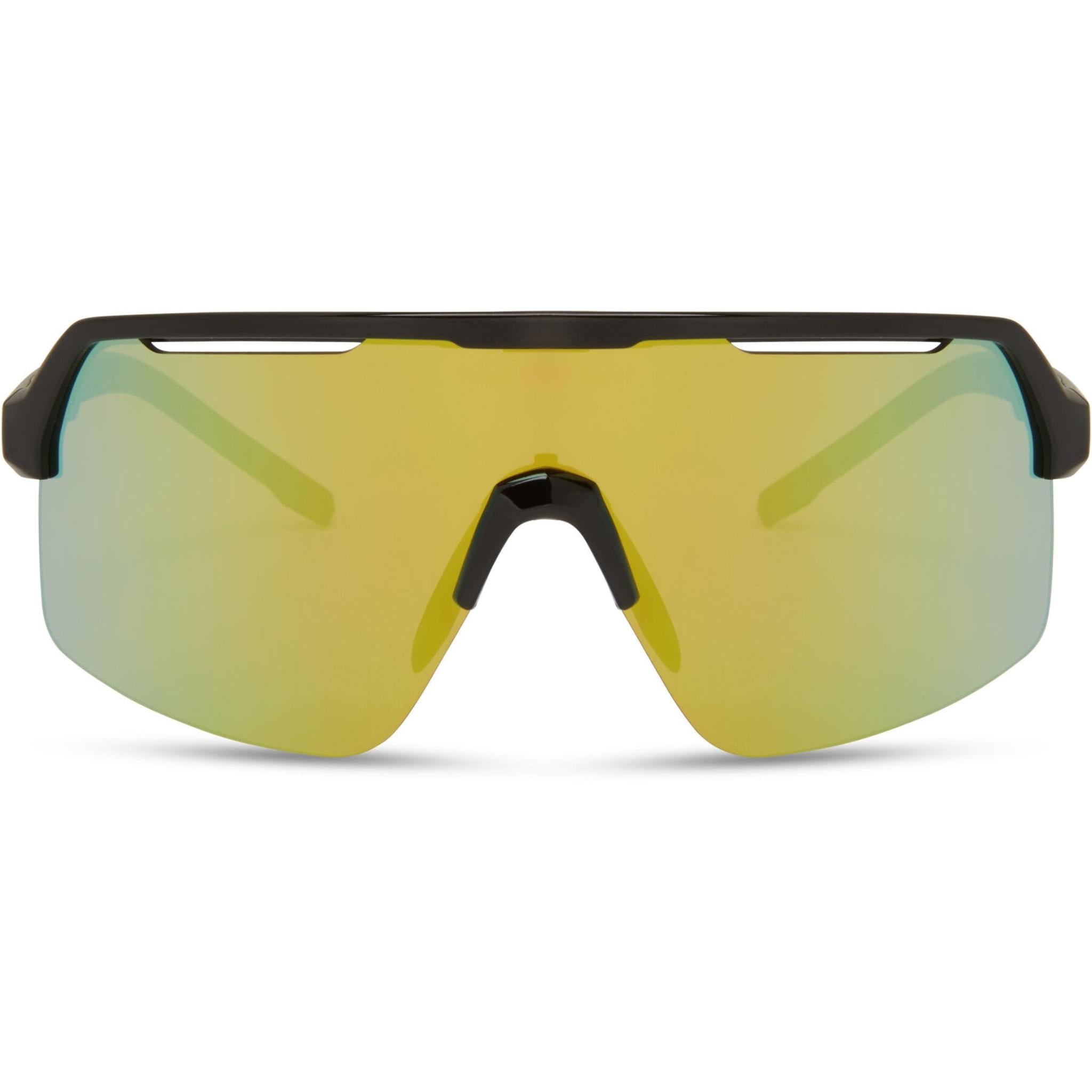 Crypto Air Gloss Black Sunglasses - Bronze Mirror Lens Gloss Black