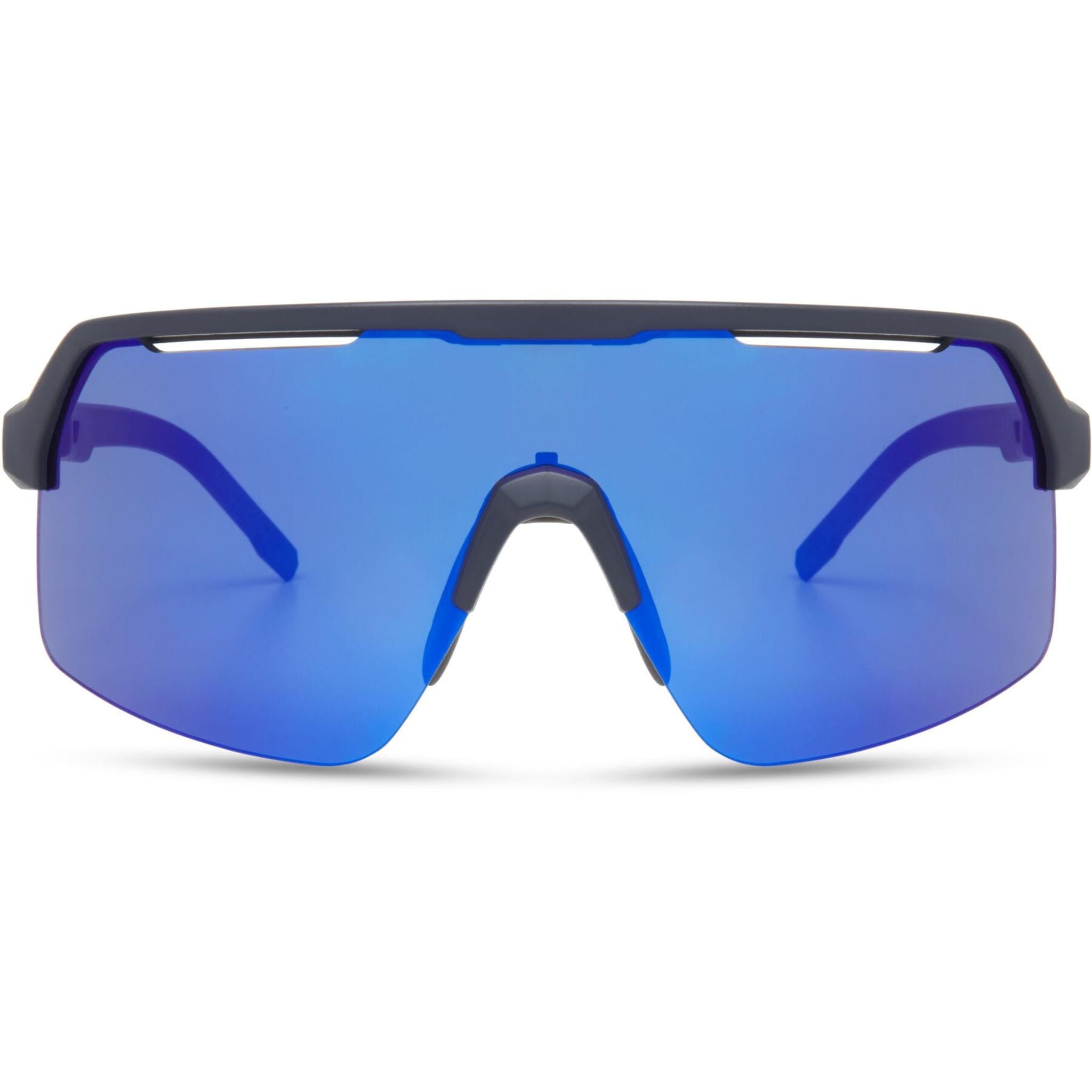 Crypto Air Ink Navy Sunglasses - 3 Lens Pack - Blue Mirror / Amber / Clear Ink Navy