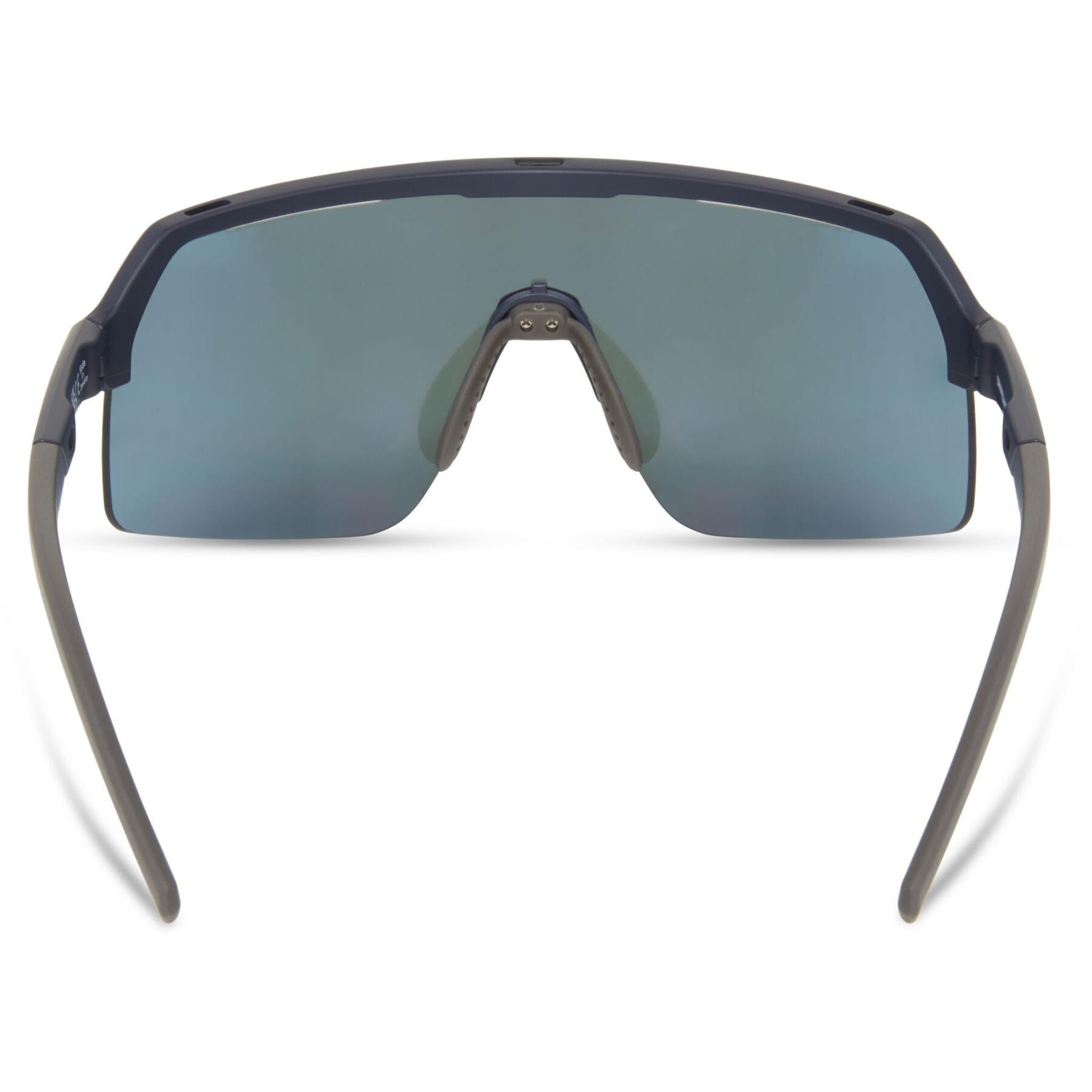 Crypto Air Ink Navy Sunglasses - 3 Lens Pack - Blue Mirror / Amber / Clear Ink Navy
