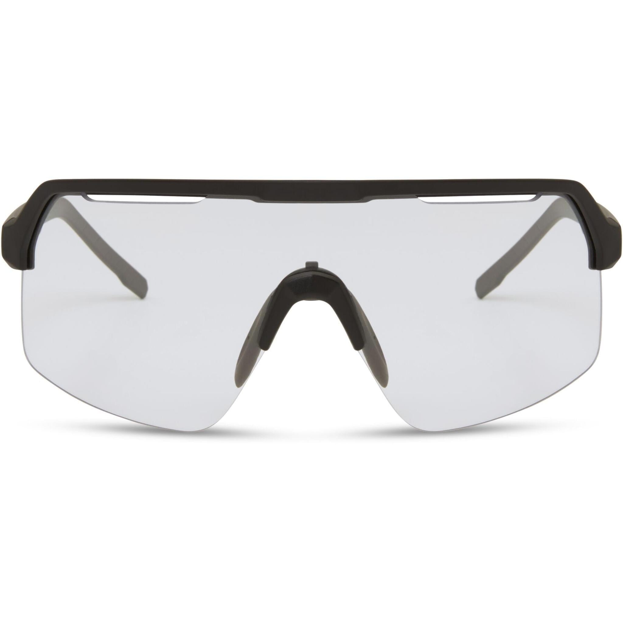 Crypto Air Matt Black Sunglasses - Clear Lens Matte Black