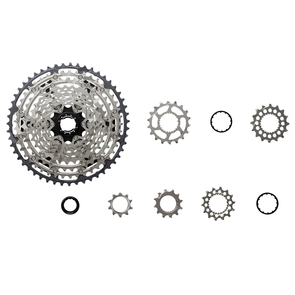 CS-M7200 12-Speed 10-51T Cassette Silver / 10-51T