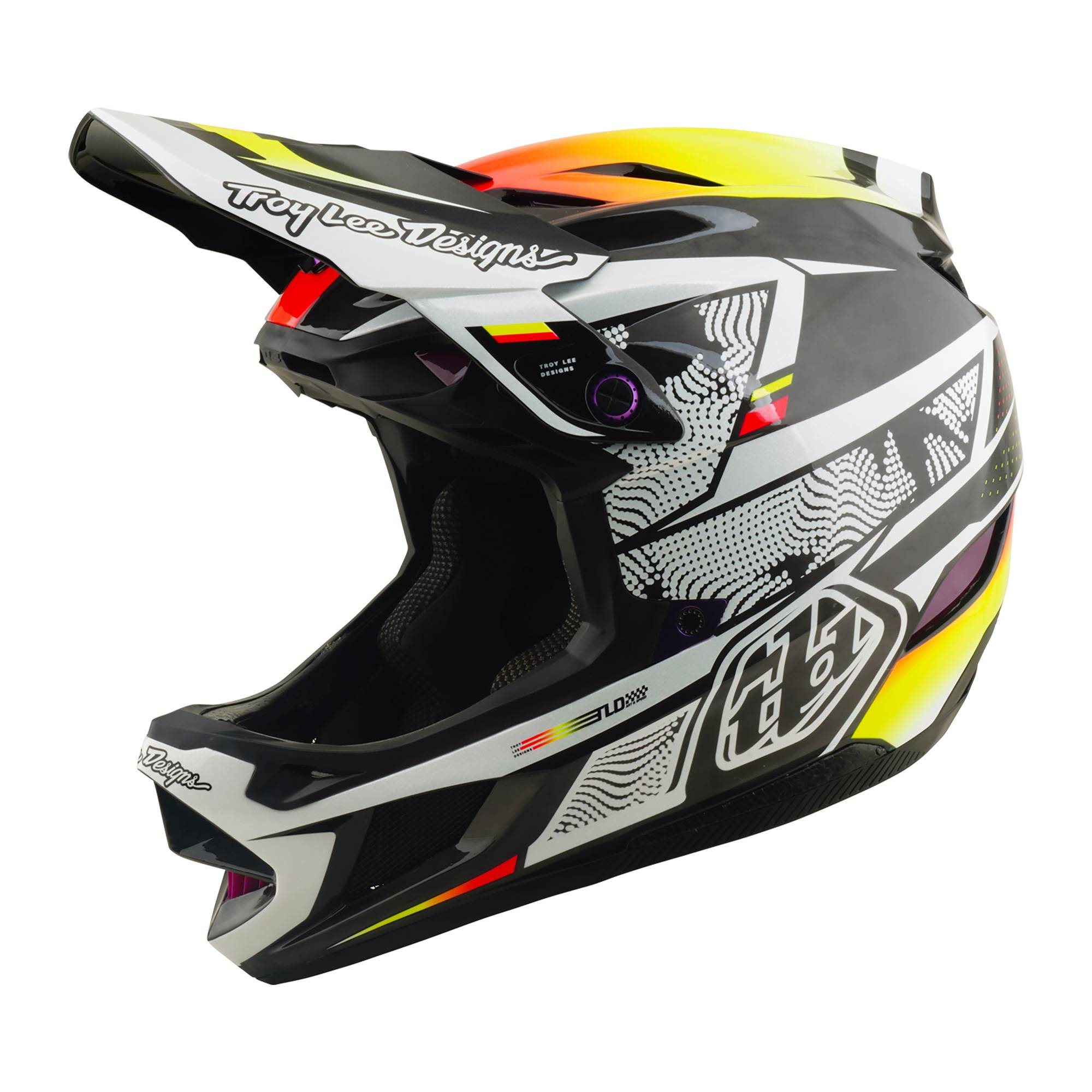 D4 Carbon Helmet Lined Up - Black / XS