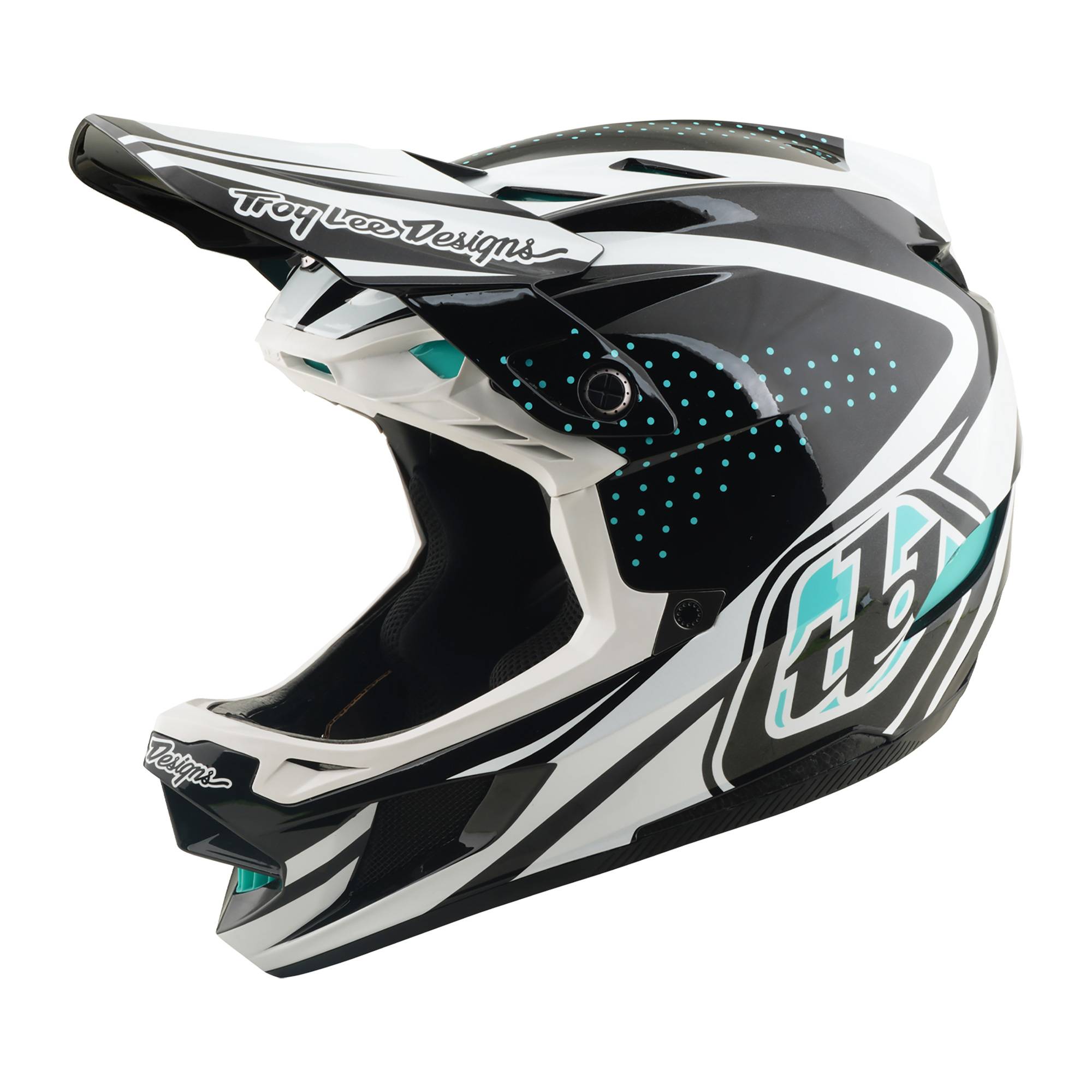 D4 Polyacrylite Helmet The Line - Charcoal/White / XS