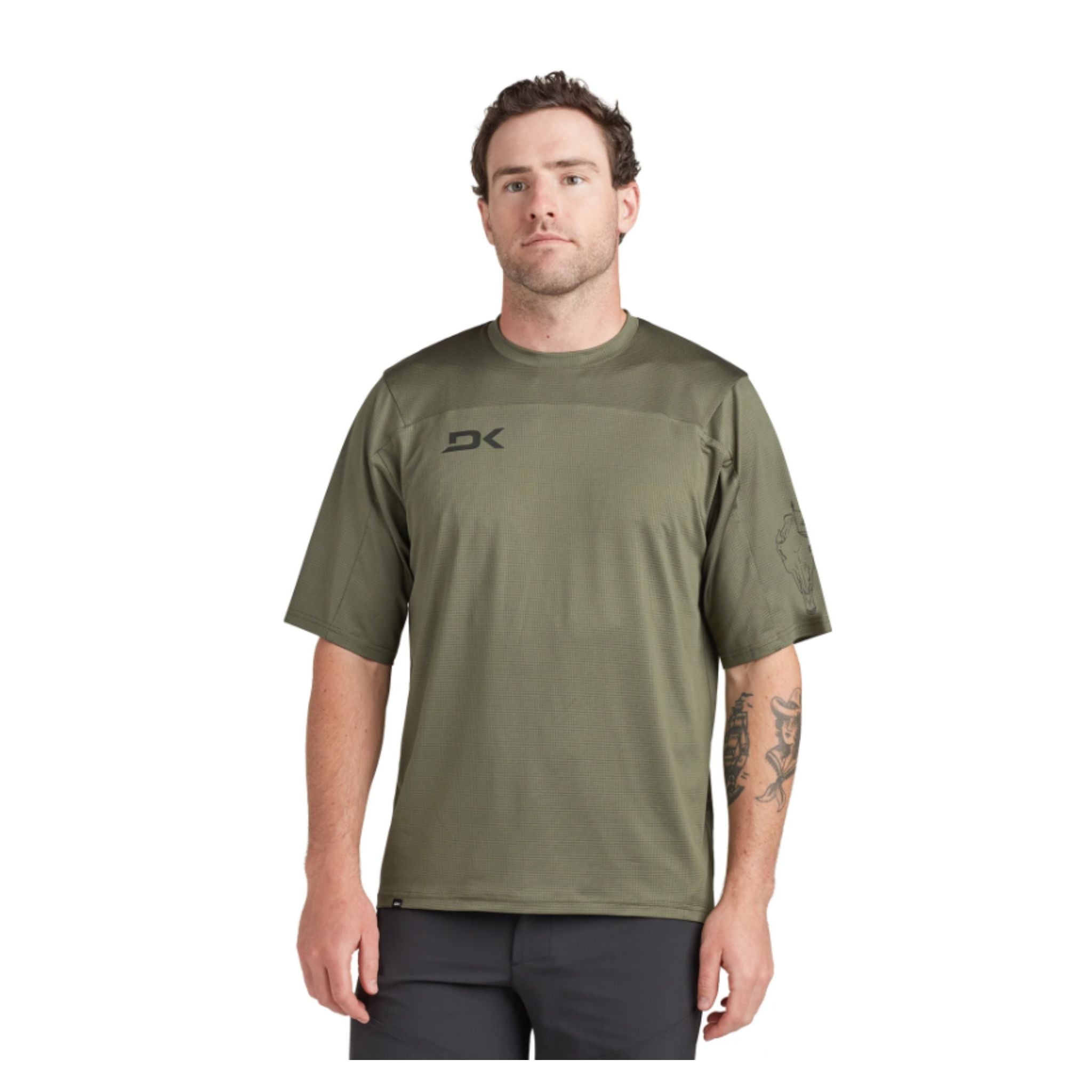 Dakine Syncline Short Sleeve Jersey Canopee Green / S