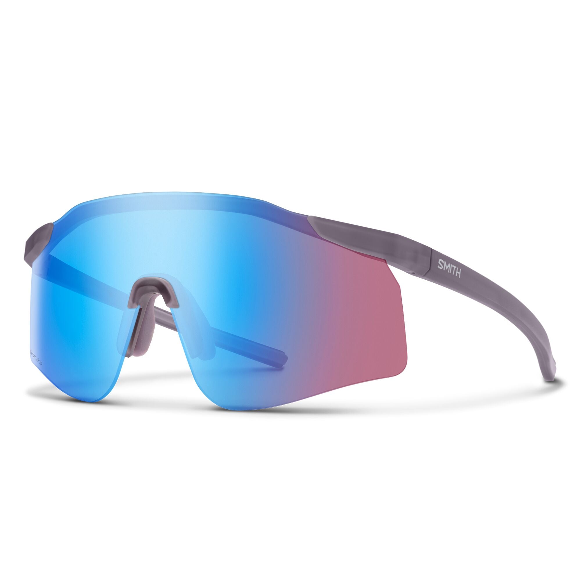 Defy Glasses Matte Meteorite Crystal / ChromaPop Low Light Rose Blue Mirror
