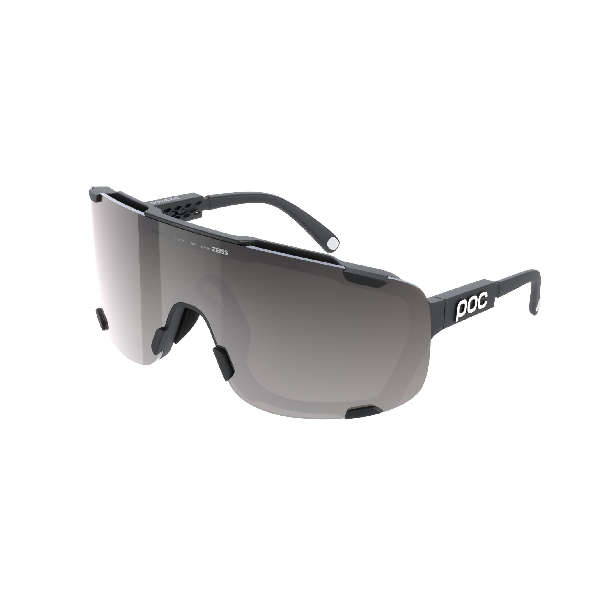 Devour Mid Glasses Uranium Black/Clarity Road/Sunny Silver / One Size
