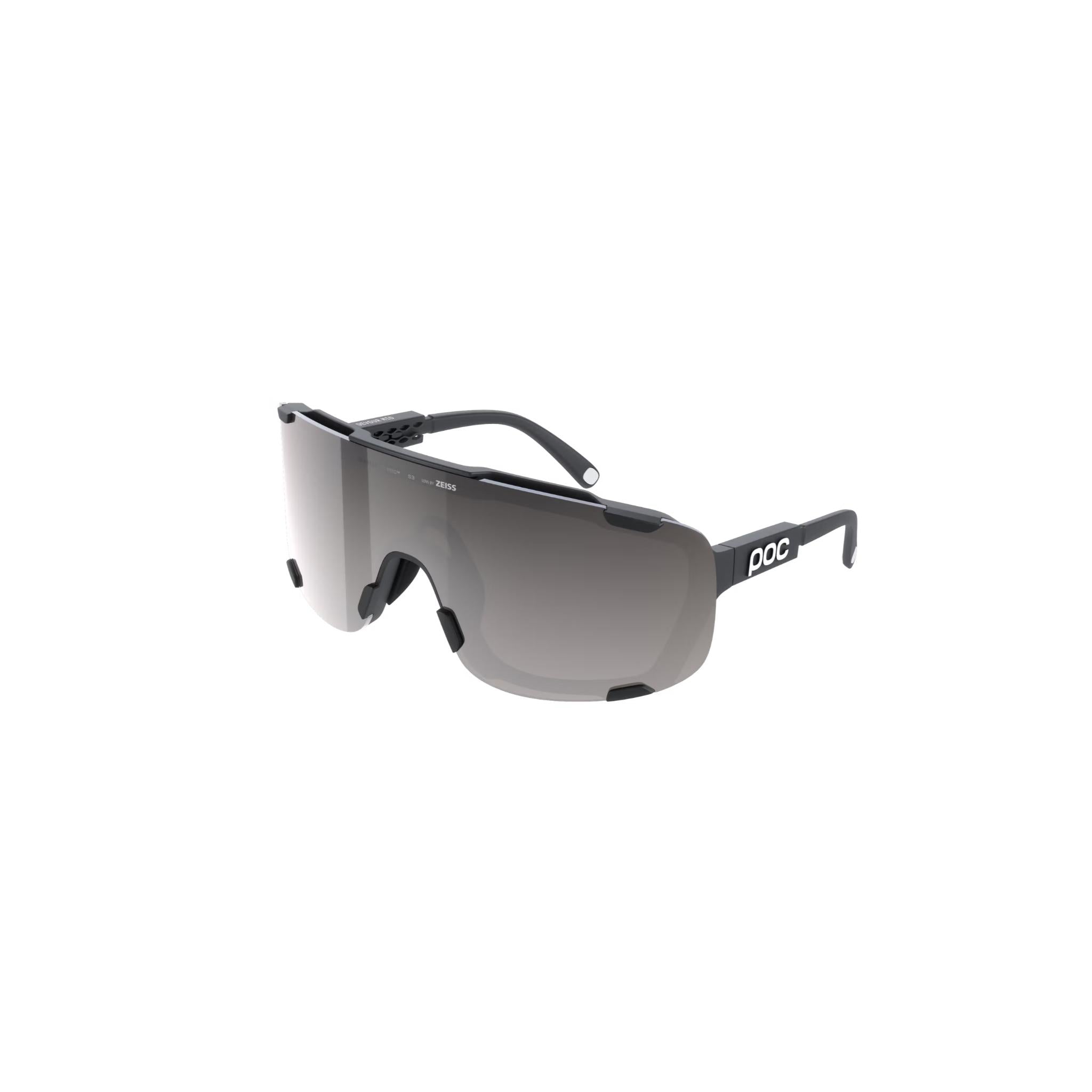 Devour Mid + Glasses Uranium Black/Clarity Road/Sunny Silver / One Size