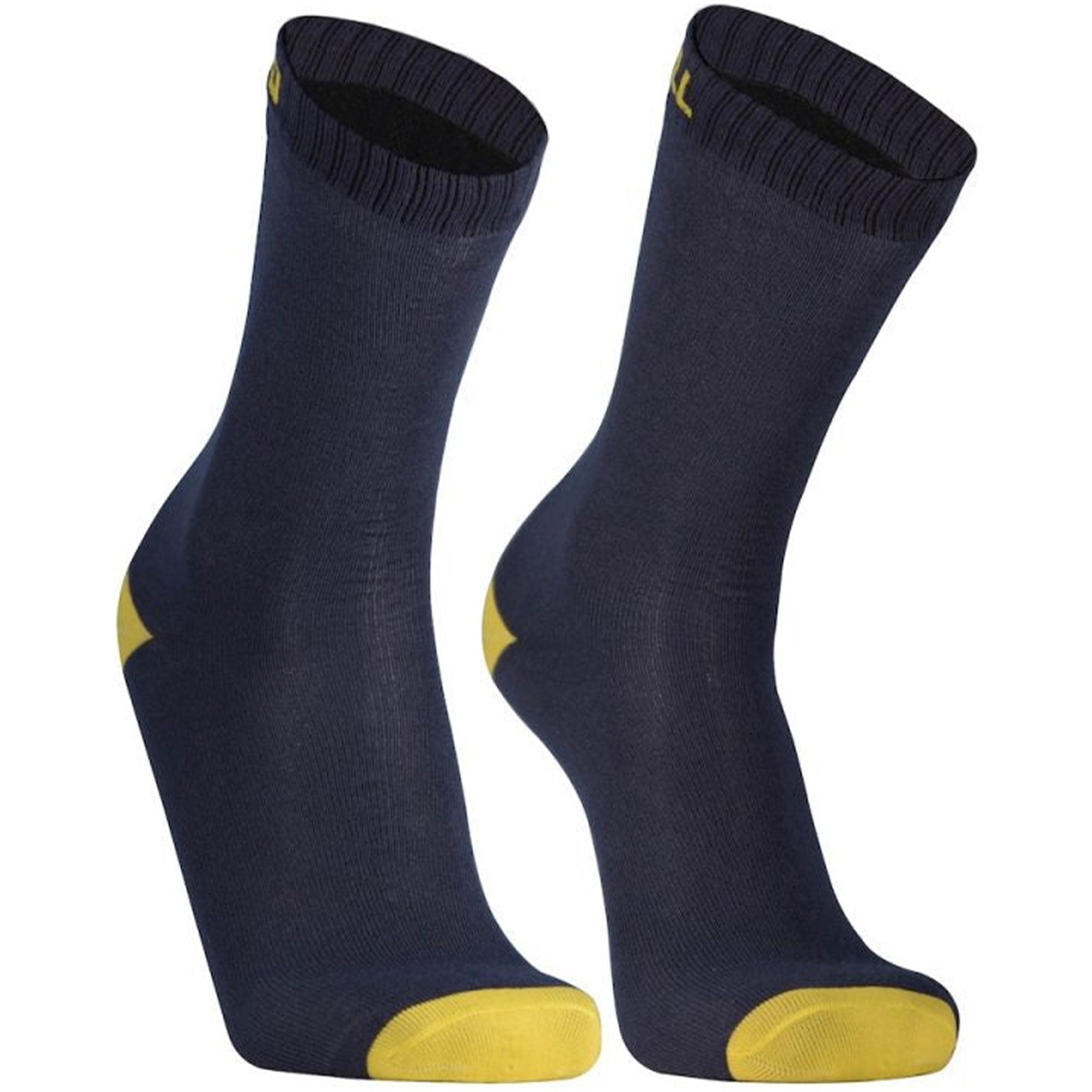 Dexshell Ultra Thin Crew Waterproof Socks Yellow / L