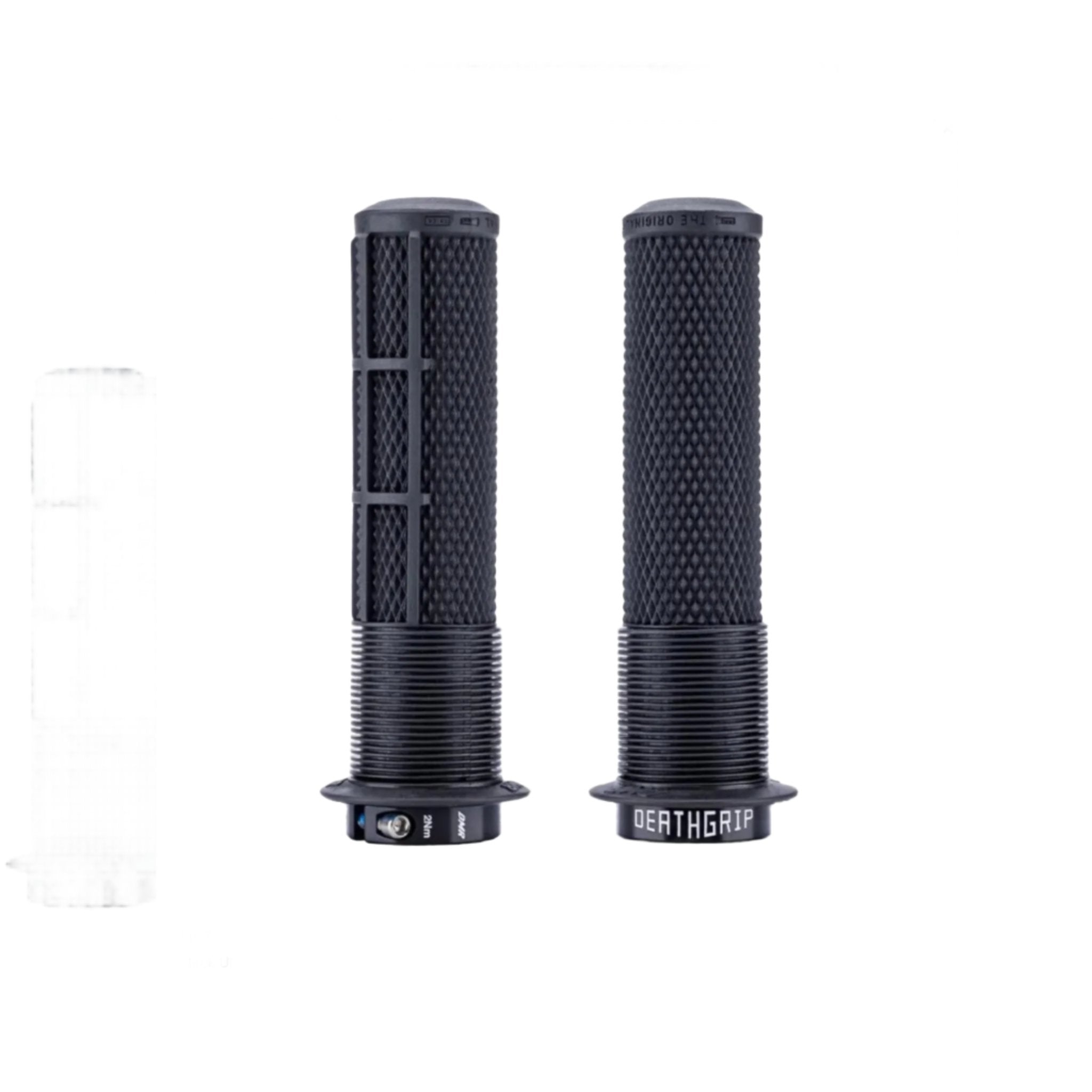 DMR DeathGrip 2 Lock-On Grips Black / Thick - Flanged