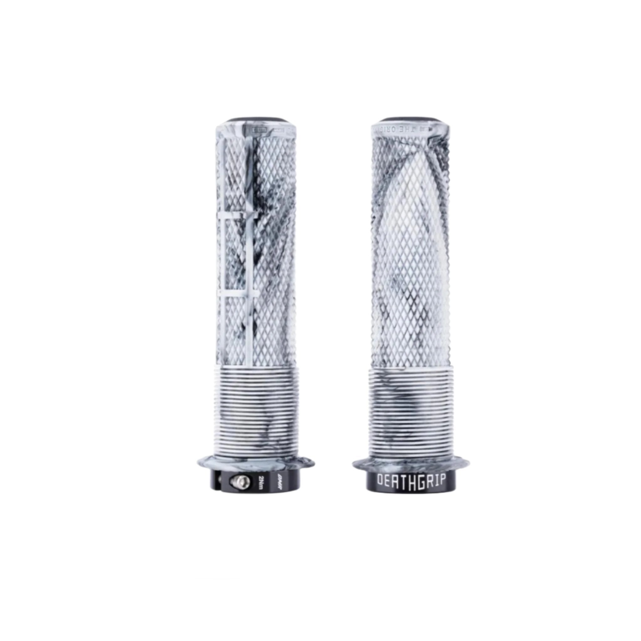 DMR DeathGrip 2 Lock-On Grips Snow Camo / Thick - Flanged