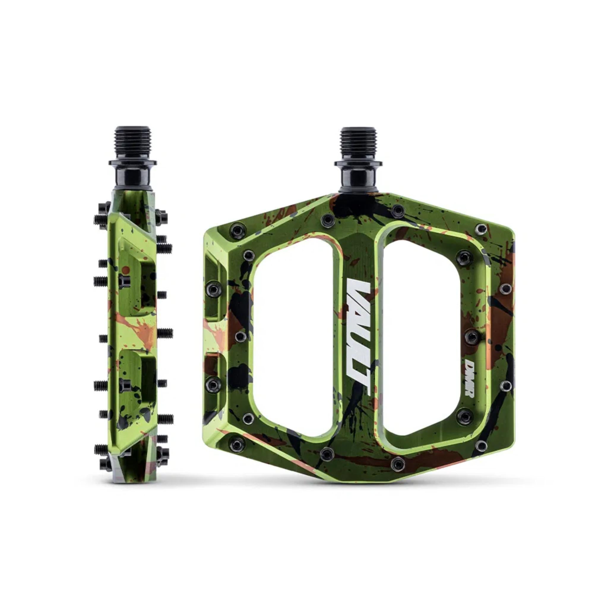 DMR Vault Pedals Liquid Camo Green