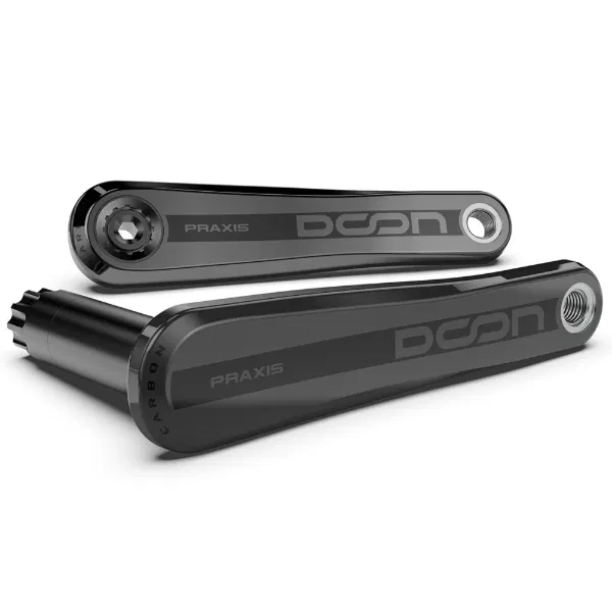 Doon Carbon Crank Arms Black / 160mm
