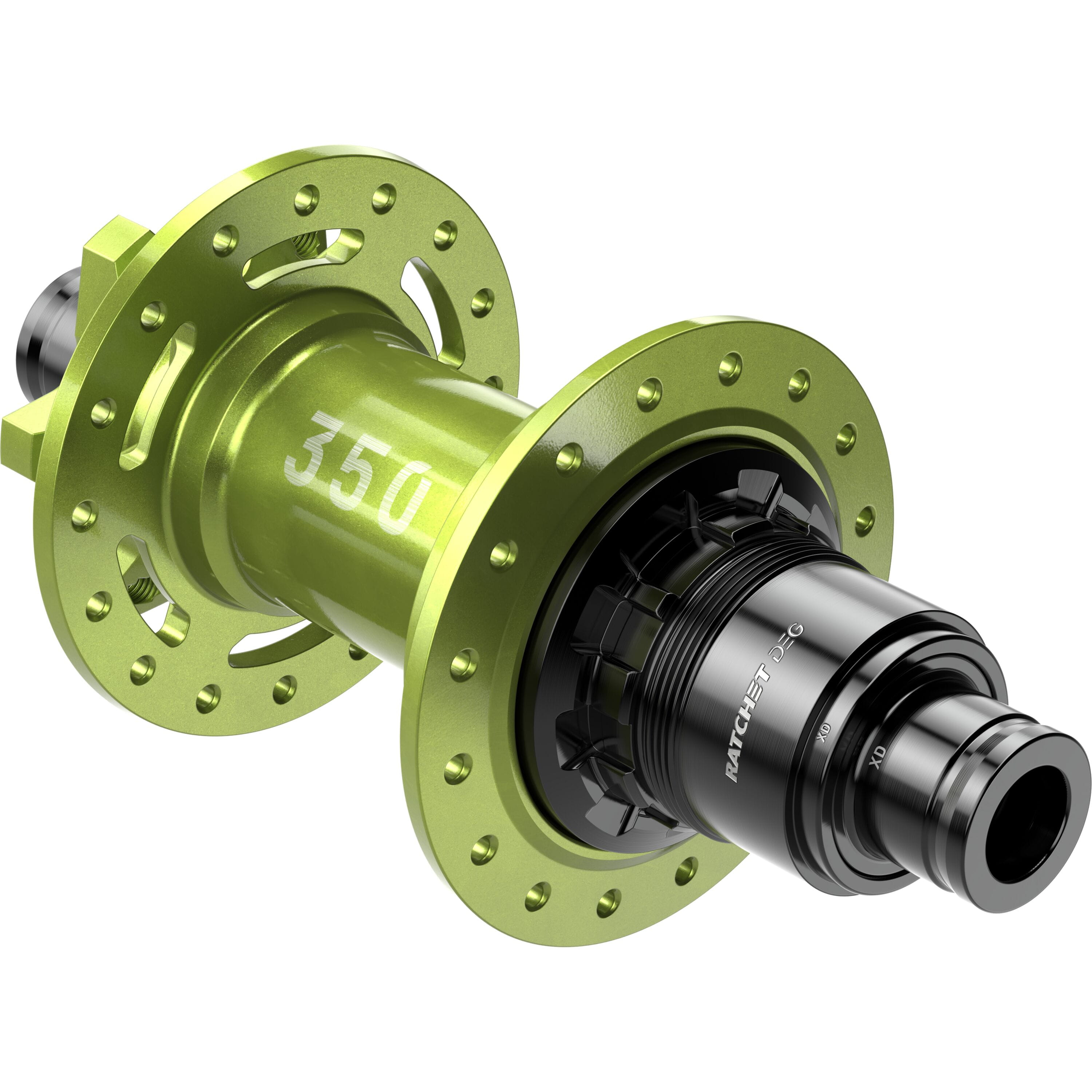 DT Swiss 350 DEG Ltd Edition Rear Hub Green / 148 x 12mm 32H SRAM XD