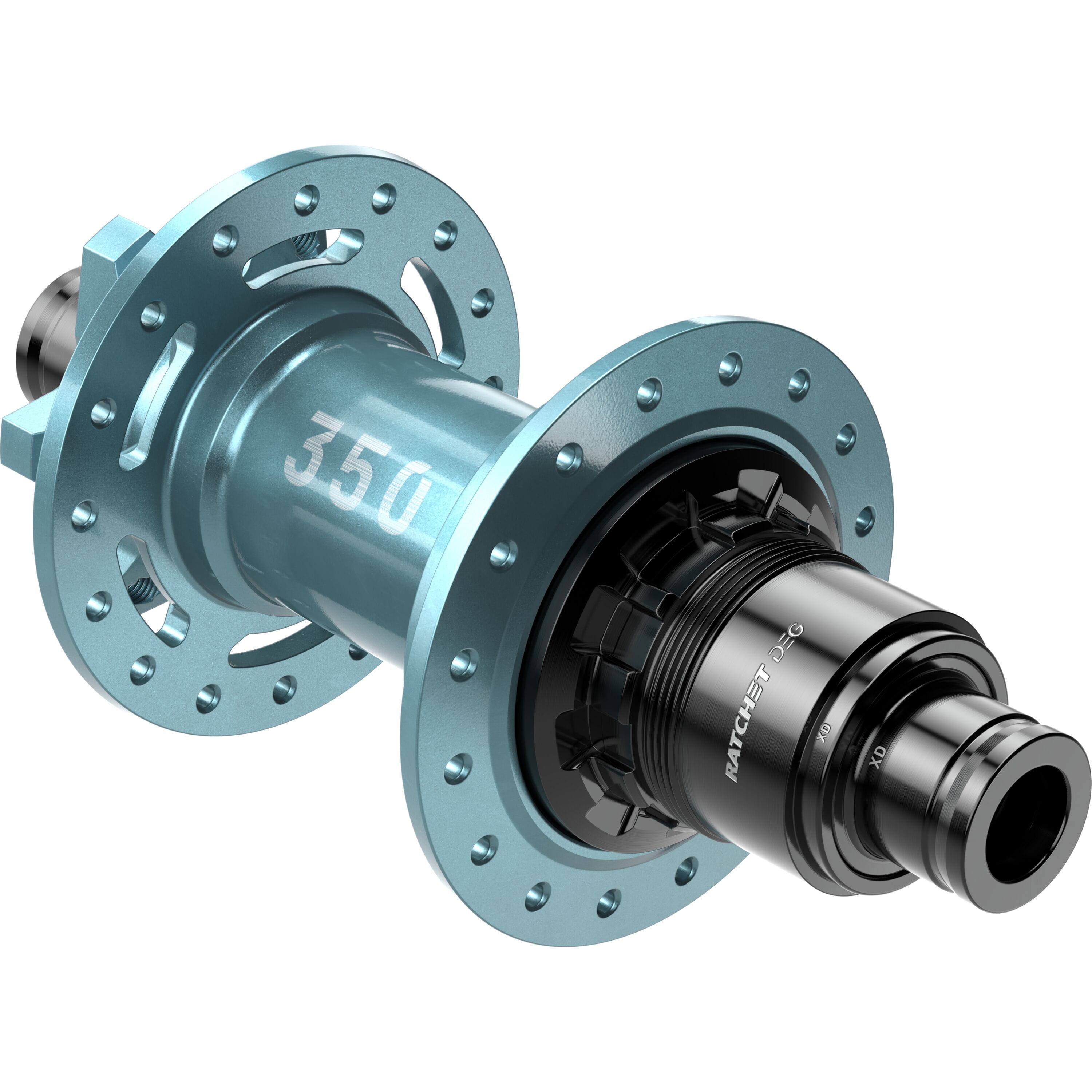 DT Swiss 350 DEG Ltd Edition Rear Hub Turquoise / 148 x 12mm 32H SRAM XD