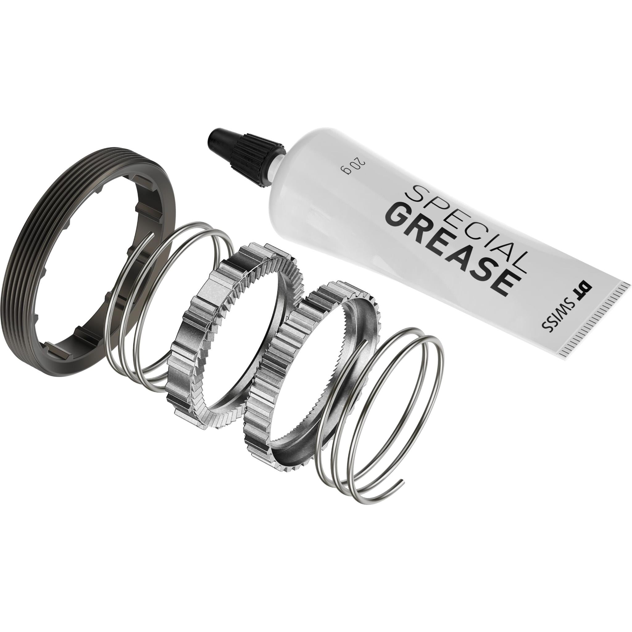 DT Swiss 60 Tooth Hybrid DEG Degrees of Freedom Upgrade Kit for Ratchet DEG (E-MTB) hubs Without Tool