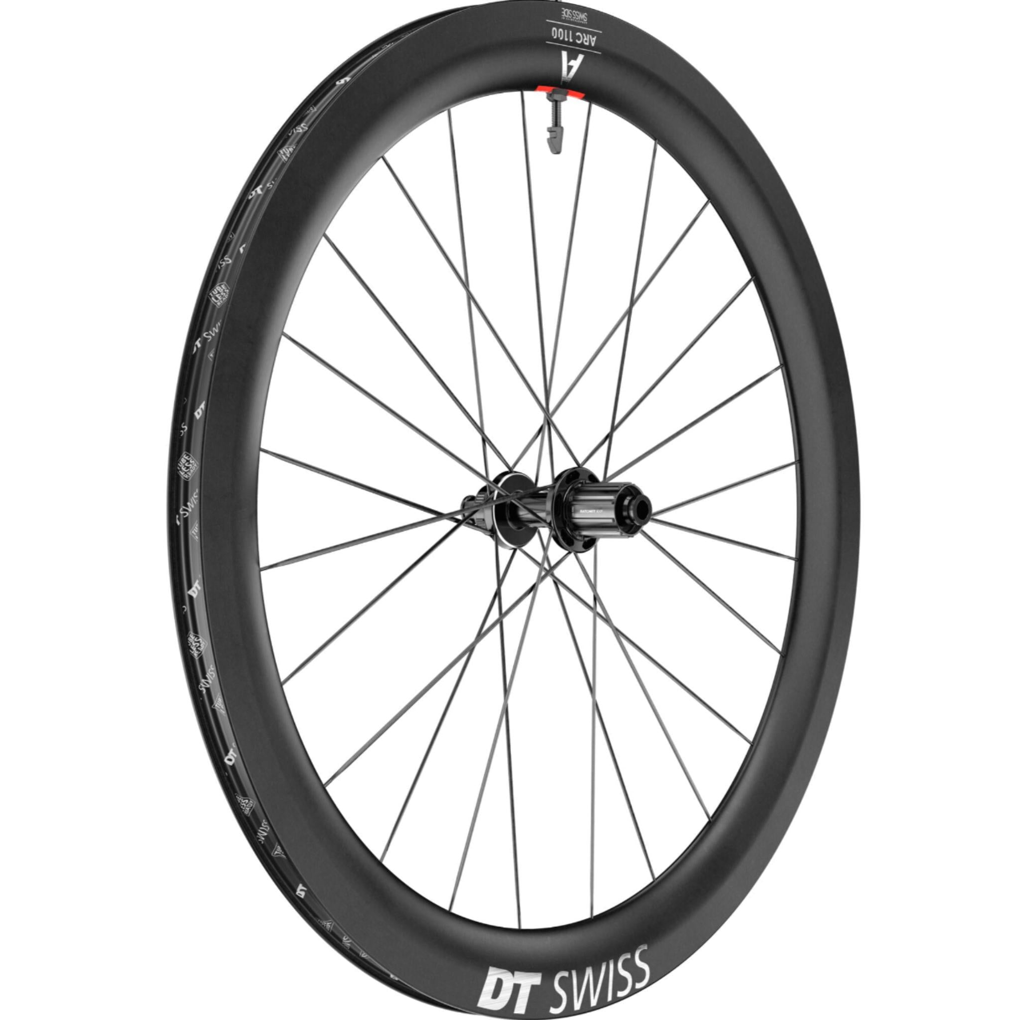 DT Swiss ARC 1100 DICUT DB 55mm Rear Wheel Black / 142 x 12mm