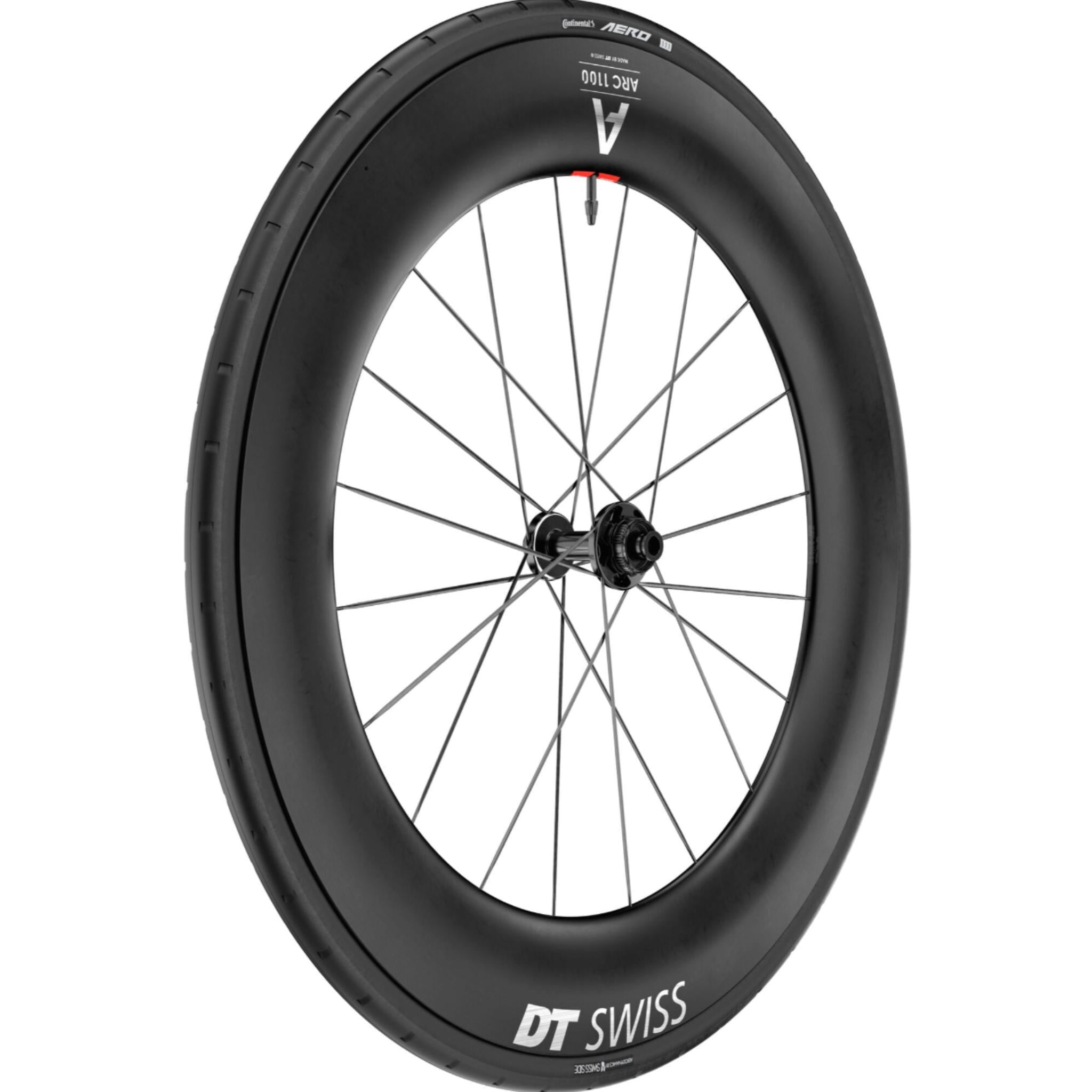 DT Swiss ARC 1100 DICUT DB WTS 85mm Front Wheel Black / 100 x 12mm