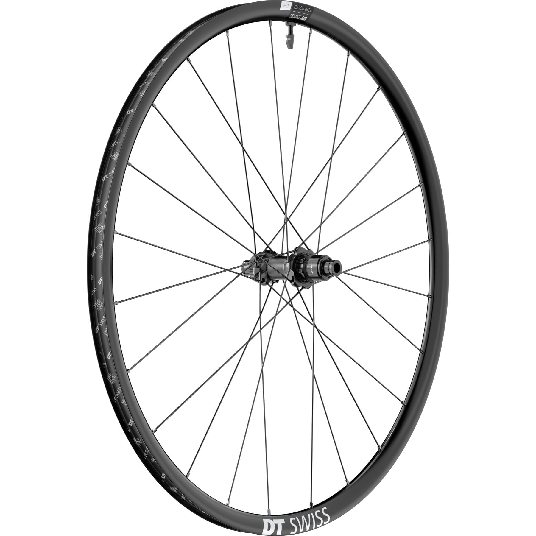 DT Swiss ER 1600 SPLINE Disc Brake Rear Wheel Black / 142 x 12mm SRAM XDR