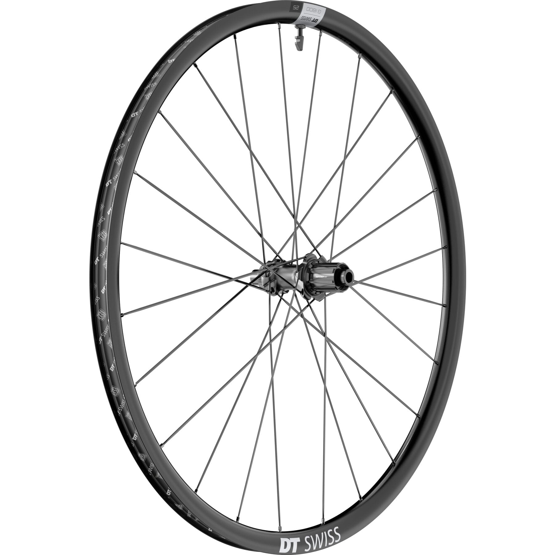 DT Swiss G 1800 SPLINE 700c CL Rear Wheel Black / 142 x 12mm Shimano HG