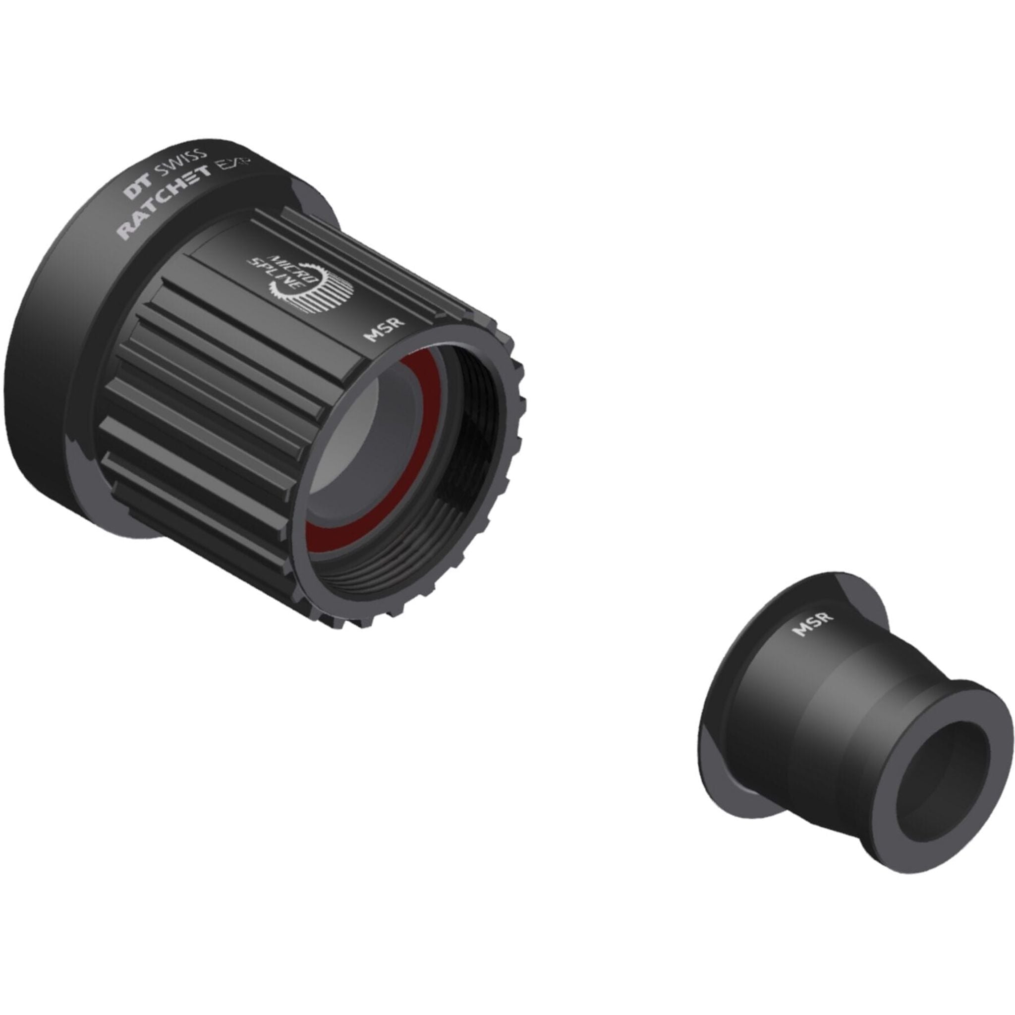 DT Swiss Ratchet EXP Freehub Conversion Kit Shimano Microspline Road Black Alloy / Shimano Micro Spline Road / 142 x 12mm