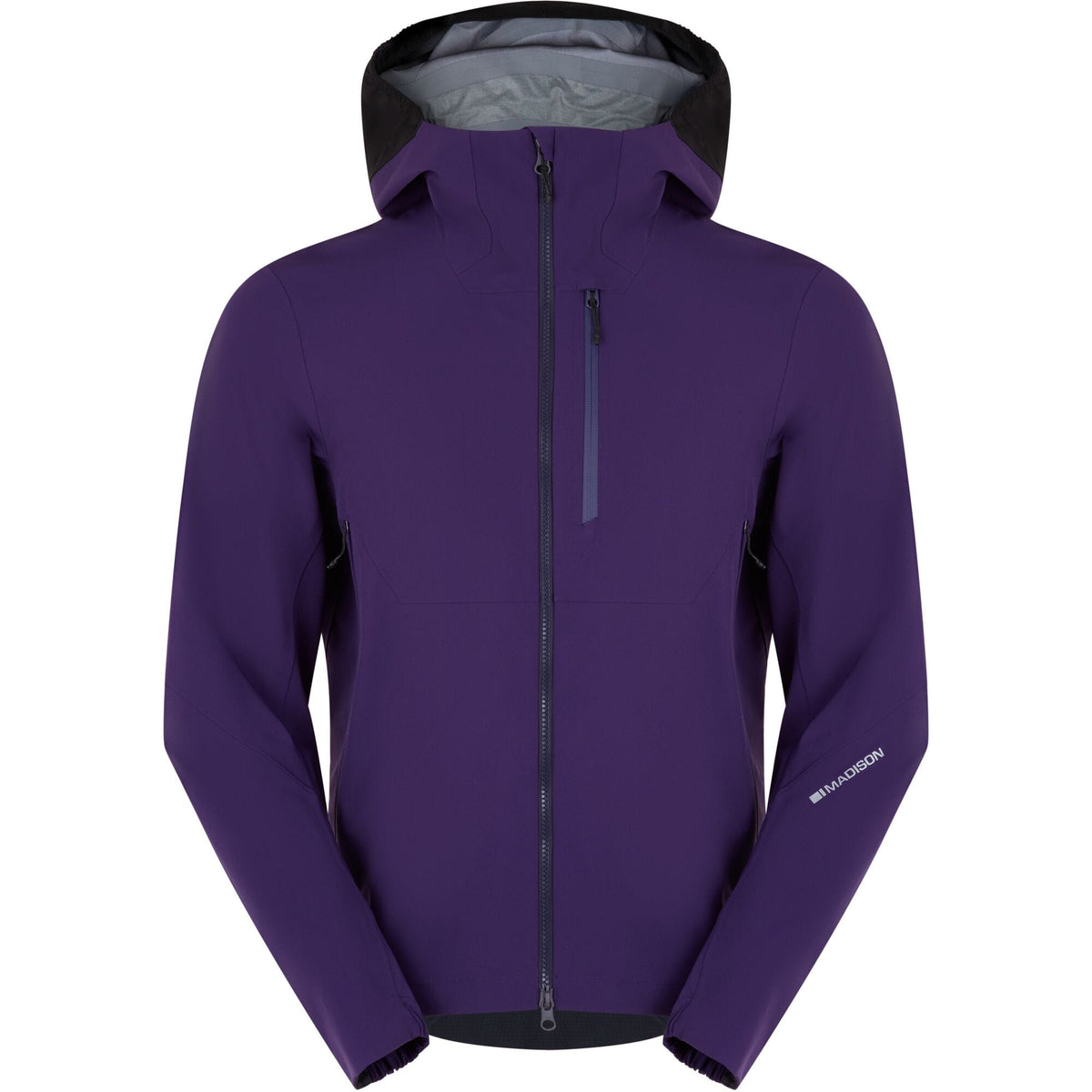 DTE 3-Layer Men's Waterproof Jacket Plasma Purple / Small