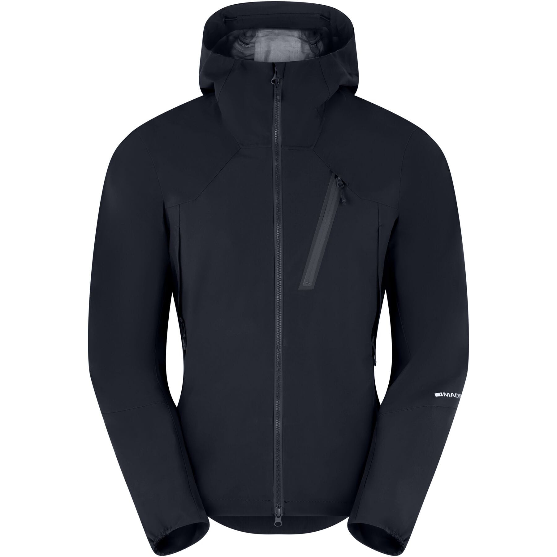 DTE 3-Layer Men's Waterproof MTB Jacket Black / S