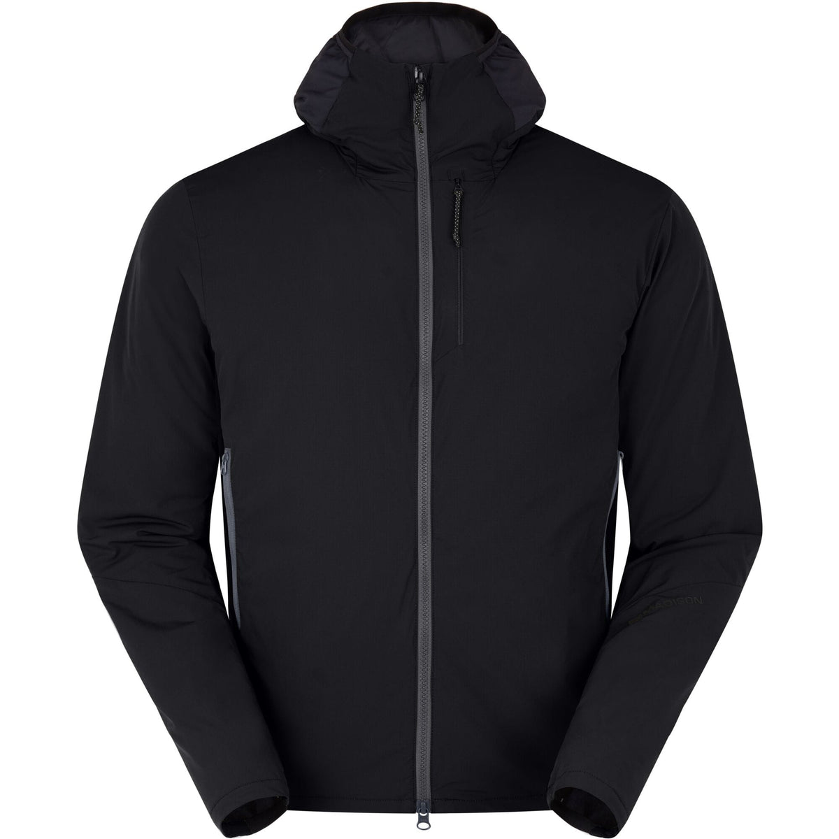 DTE Men's Packable Thermal Primaloft Jacket Black / Small