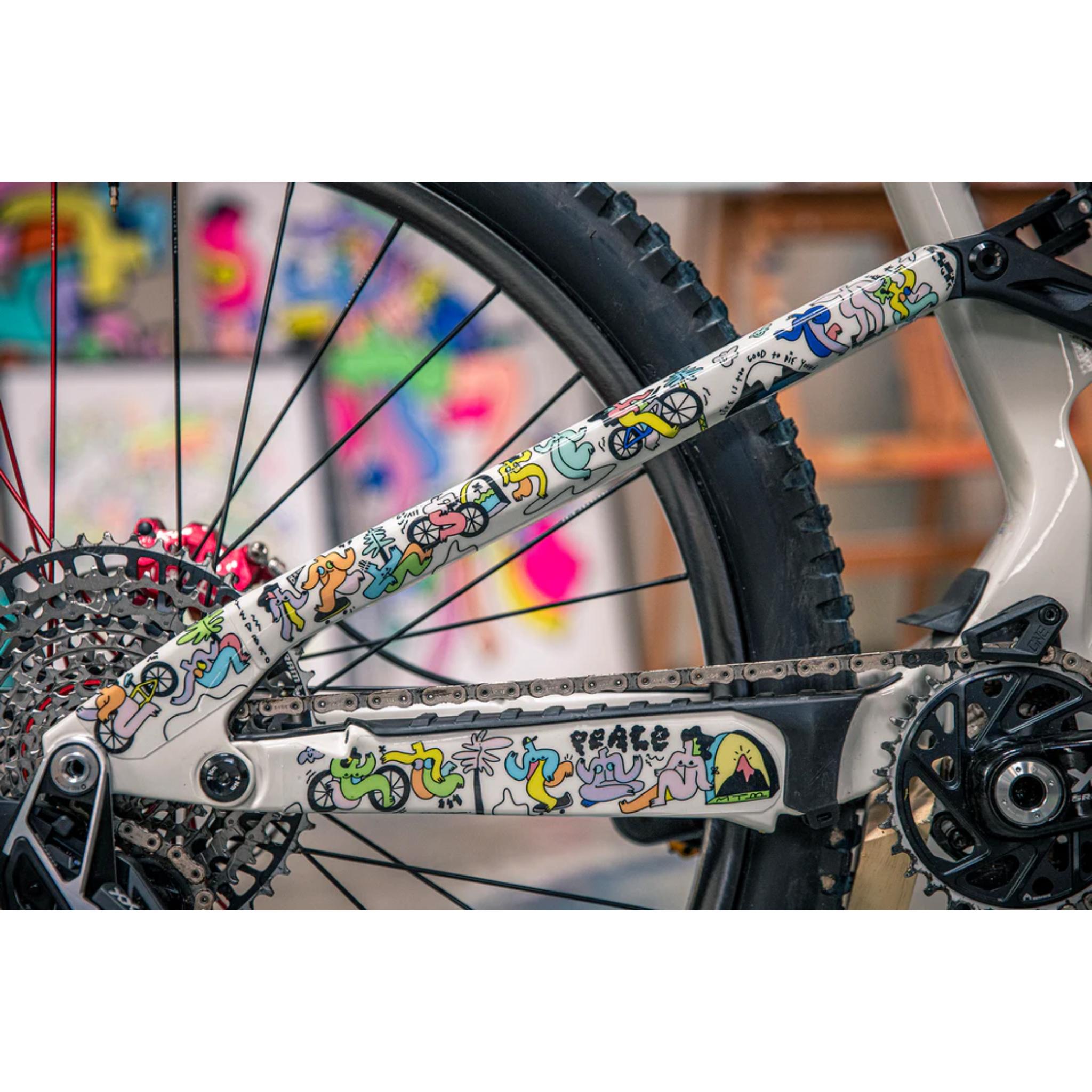 DyedBro MTB Frame Protection Kit