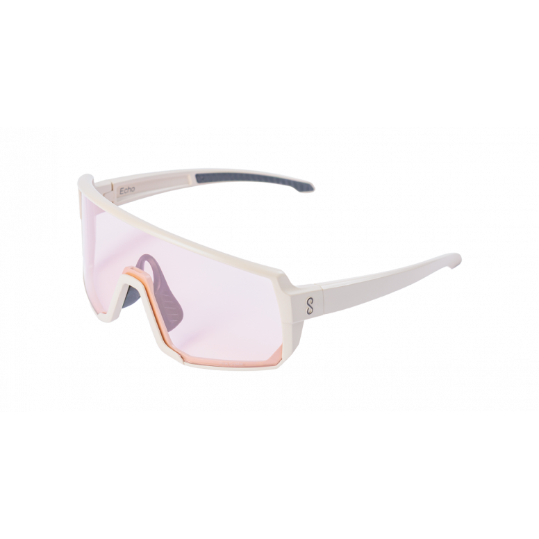 Echo Glasses Driftwood / Pink + Clear