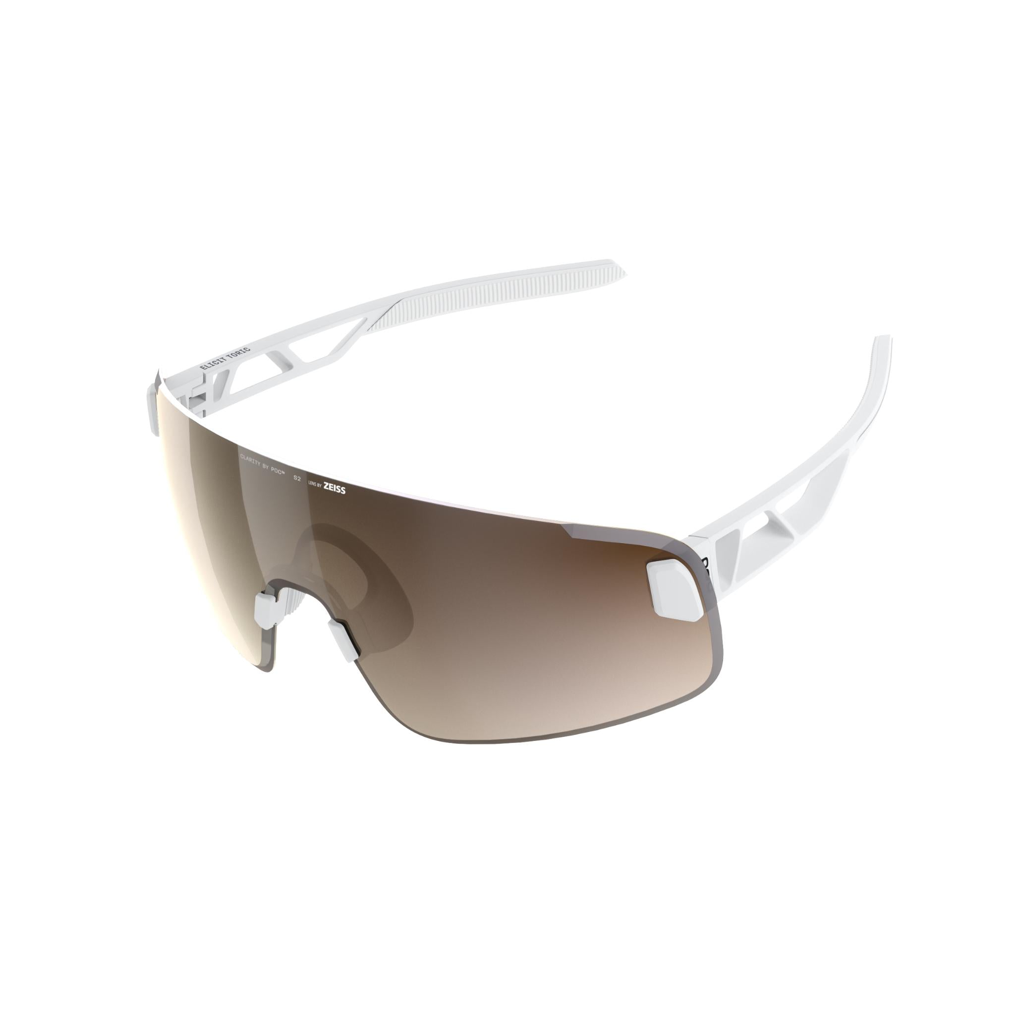 Elicit Glasses Hydrogen White/Clarity Trail /Partly Sunny Silver / One Size