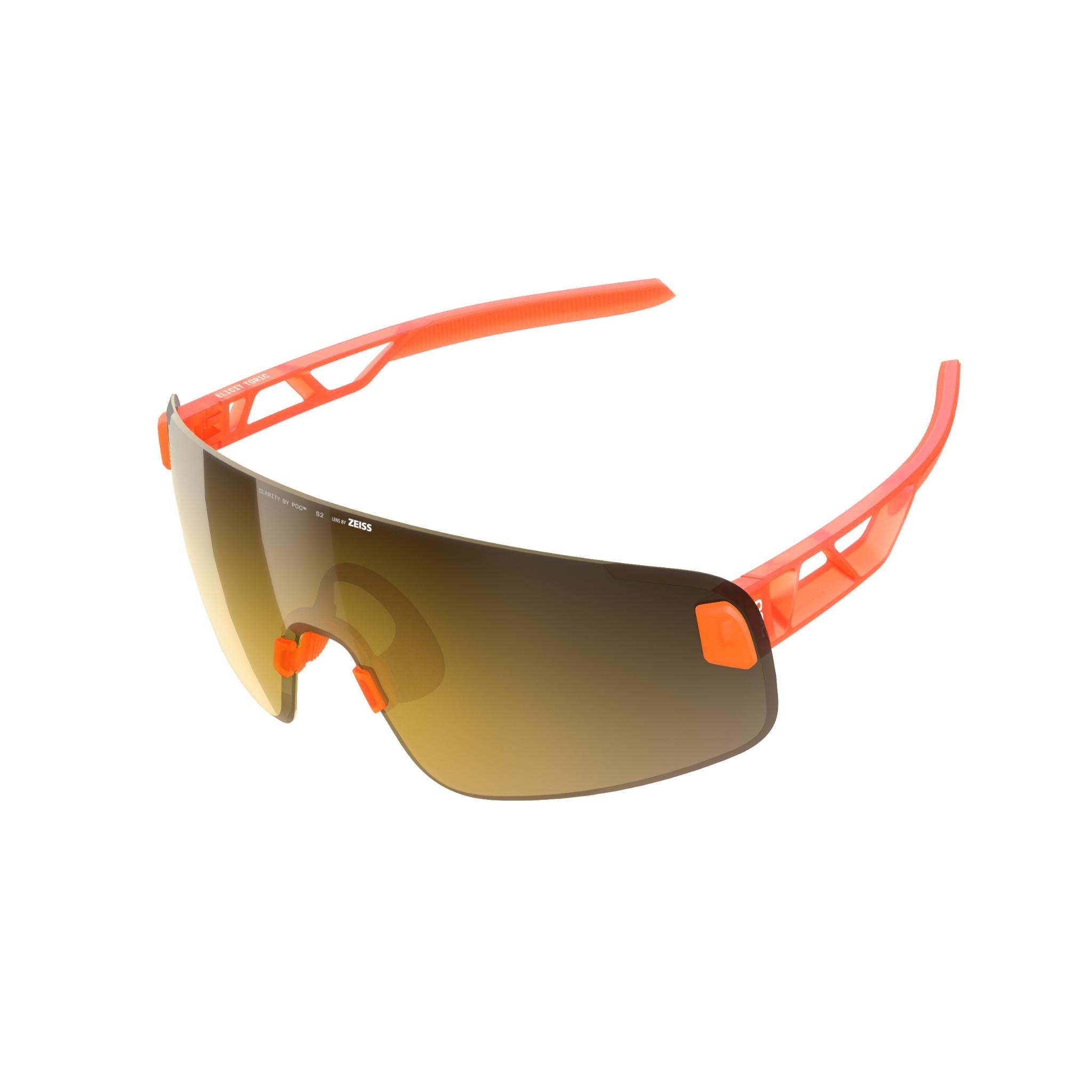 Elicit Toric Glasses Fluo. Orange Translucent/Clarity Road/Partly Sunny Gold / One Size