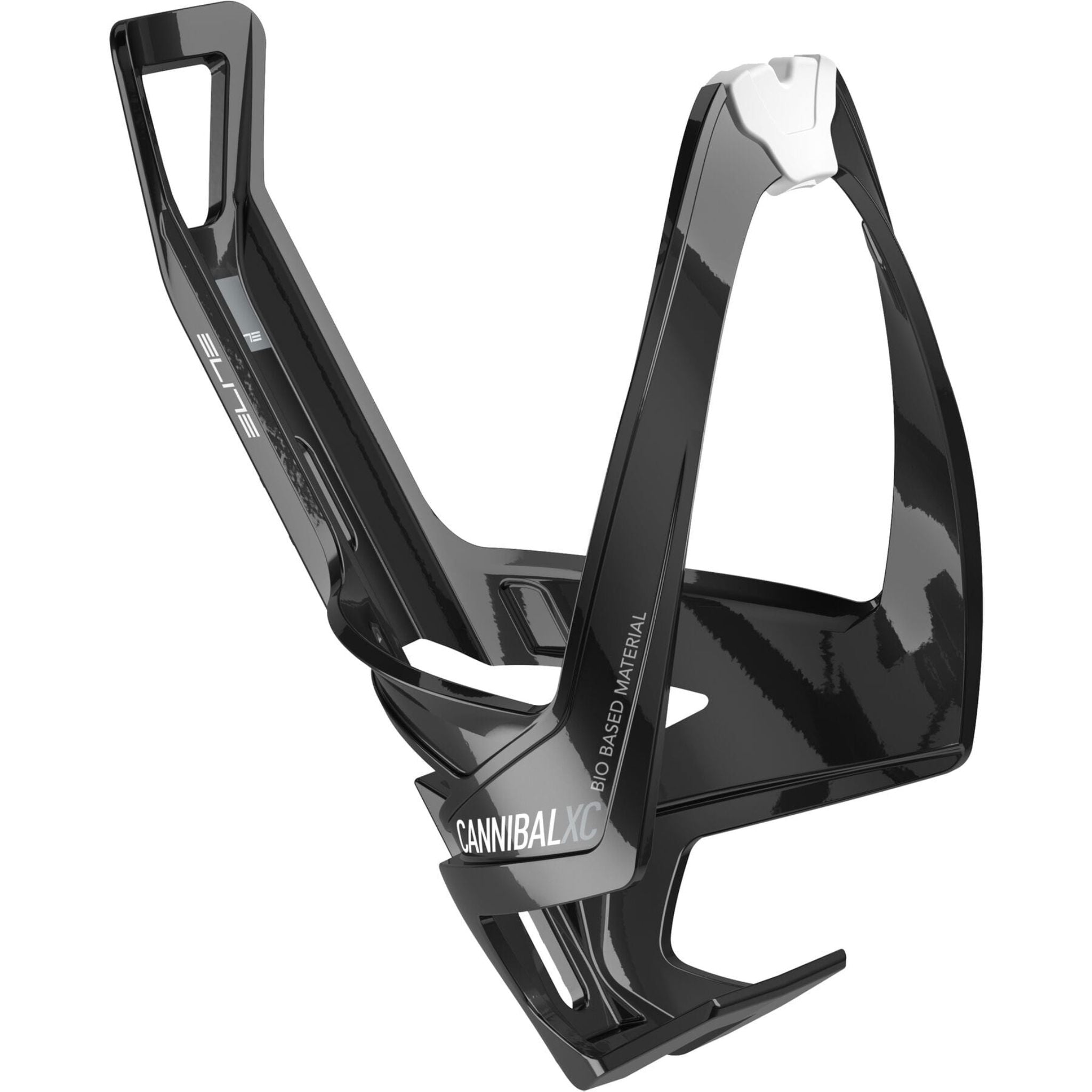 Elite Cannibal XC Bio Bottle Cage Black / White / One size