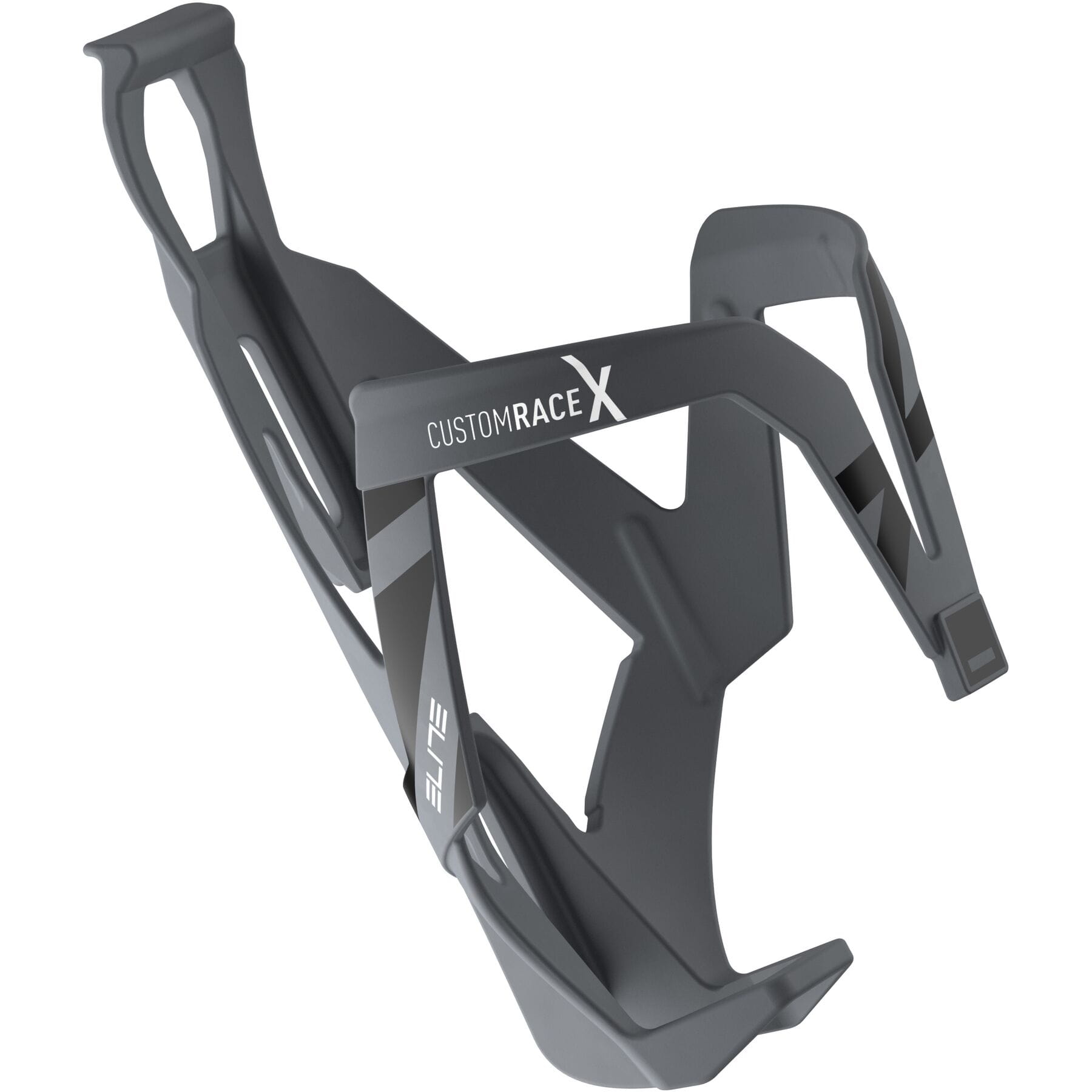 Elite Custom Race X Bottle Cage Matt Grey/Black